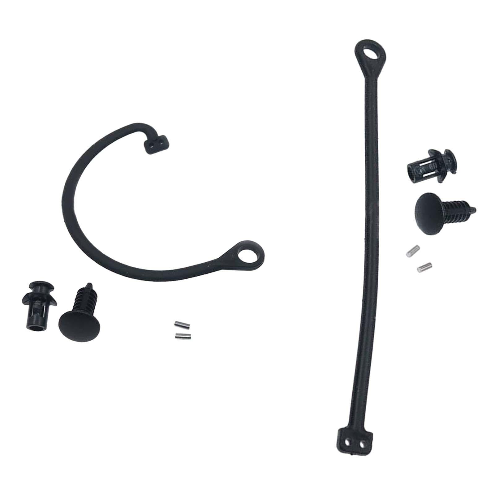 2xFuel Cap Retaining Strap Fuel Cap Tether for Audi A3 A5 Easy to Install Curved