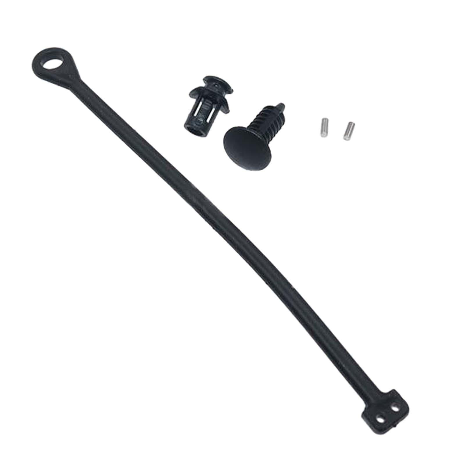 3xFuel Cap Retaining Strap Fuel Cap Tether for Audi A3 A5 Easy to Install straight line