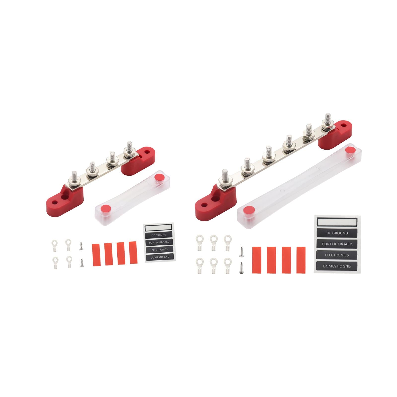Power Distribution Terminal Block for Car Audio Solar Wiring Automotive 4P