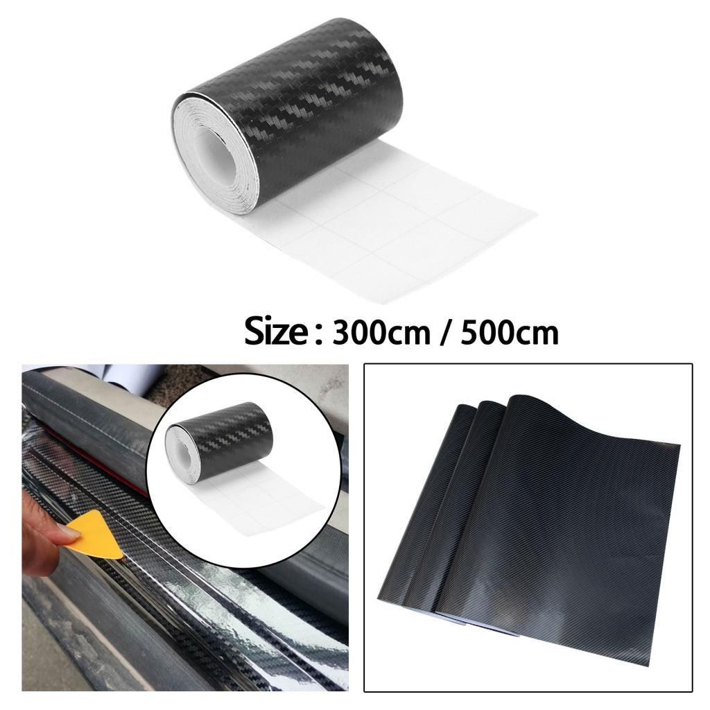 Car Door Sill Protector Anti Scratch Sticker for Most Cars Suvs Vehicle 3mx5cm