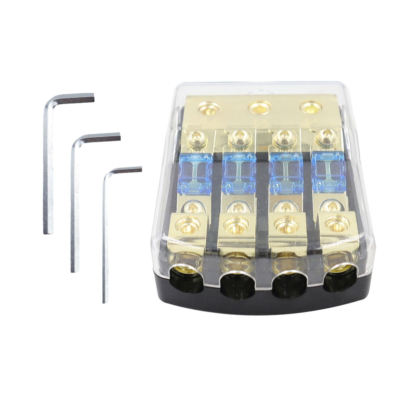 Mini Anl Fuse Holder Anl Fuse Box for Truck Boat Audio Stereo Amplifier