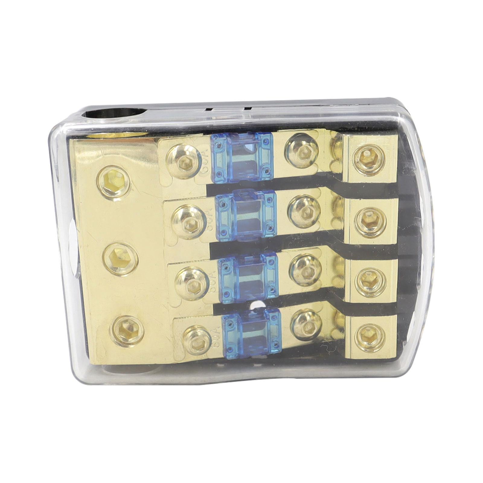 Mini Anl Fuse Holder Anl Fuse Box for Truck Boat Audio Stereo Amplifier