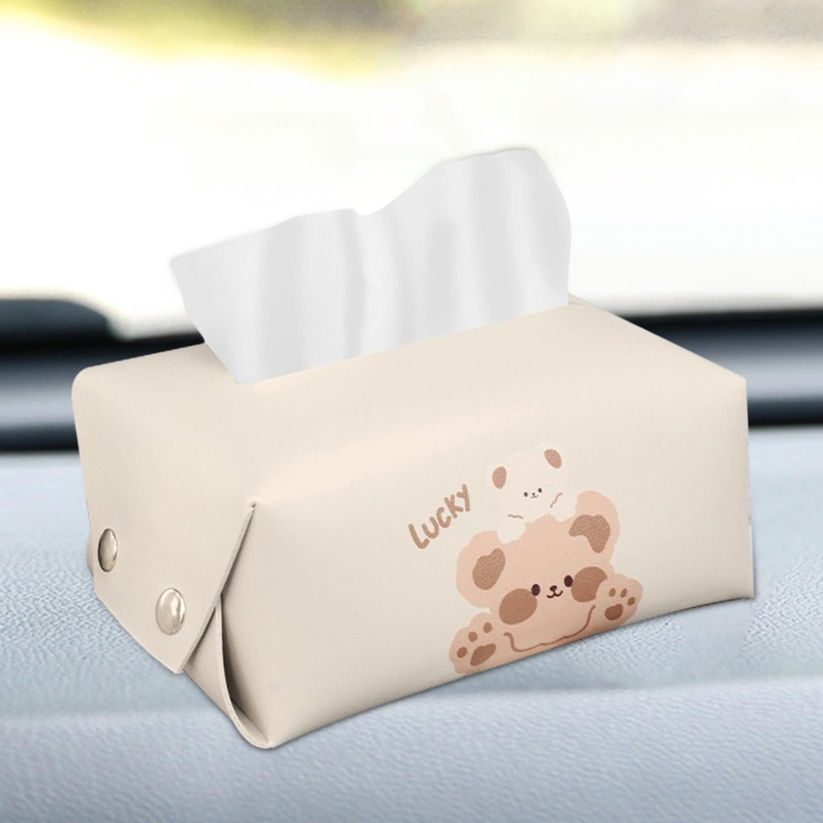 Car Tissue Holder Tissues Box Cover Tissue Box Holder Car Armrest Tissue Box