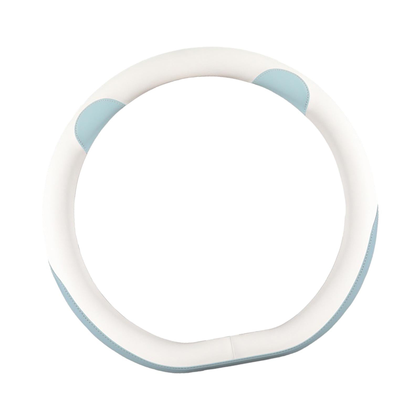 Car Steering Wheel Cover 15inch Wear Resistant Anti Slip for Byd Atto 3 Blue
