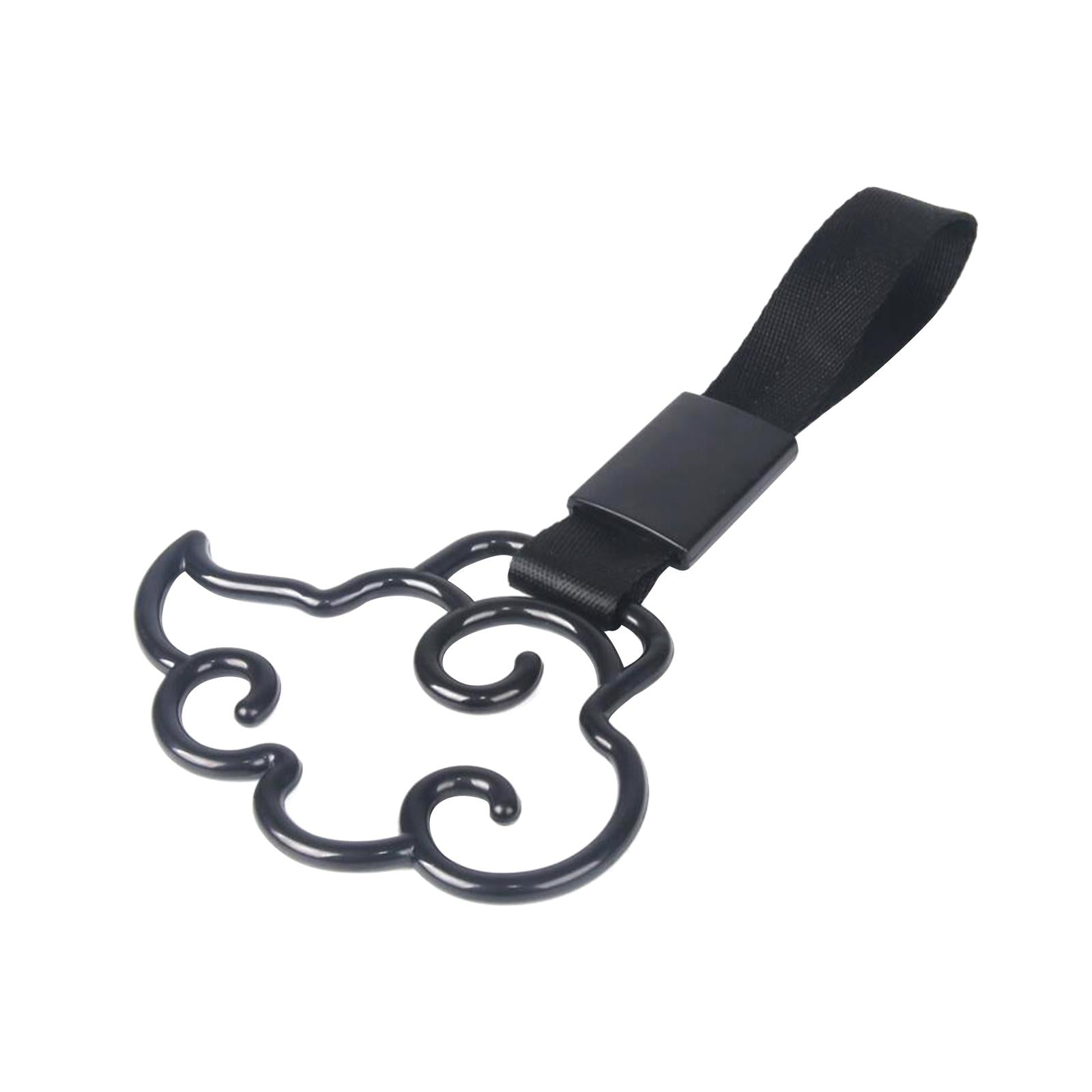 Car Hand Strap Cloud Shaped Easy Installation Rear Bumper Warning Ring Decor