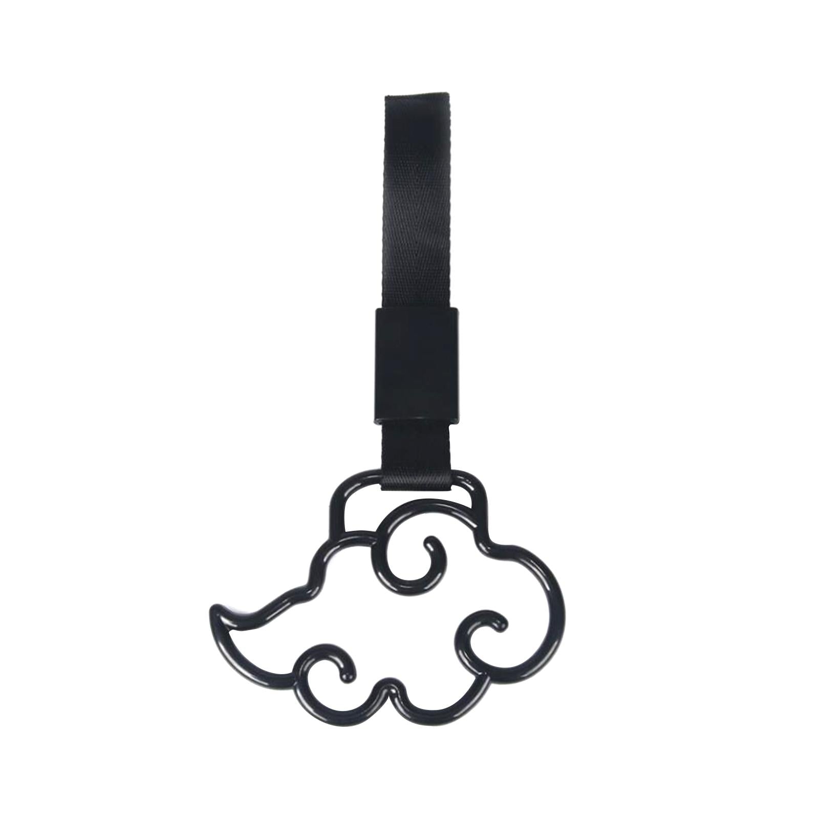 Car Hand Strap Cloud Shaped Easy Installation Rear Bumper Warning Ring Decor