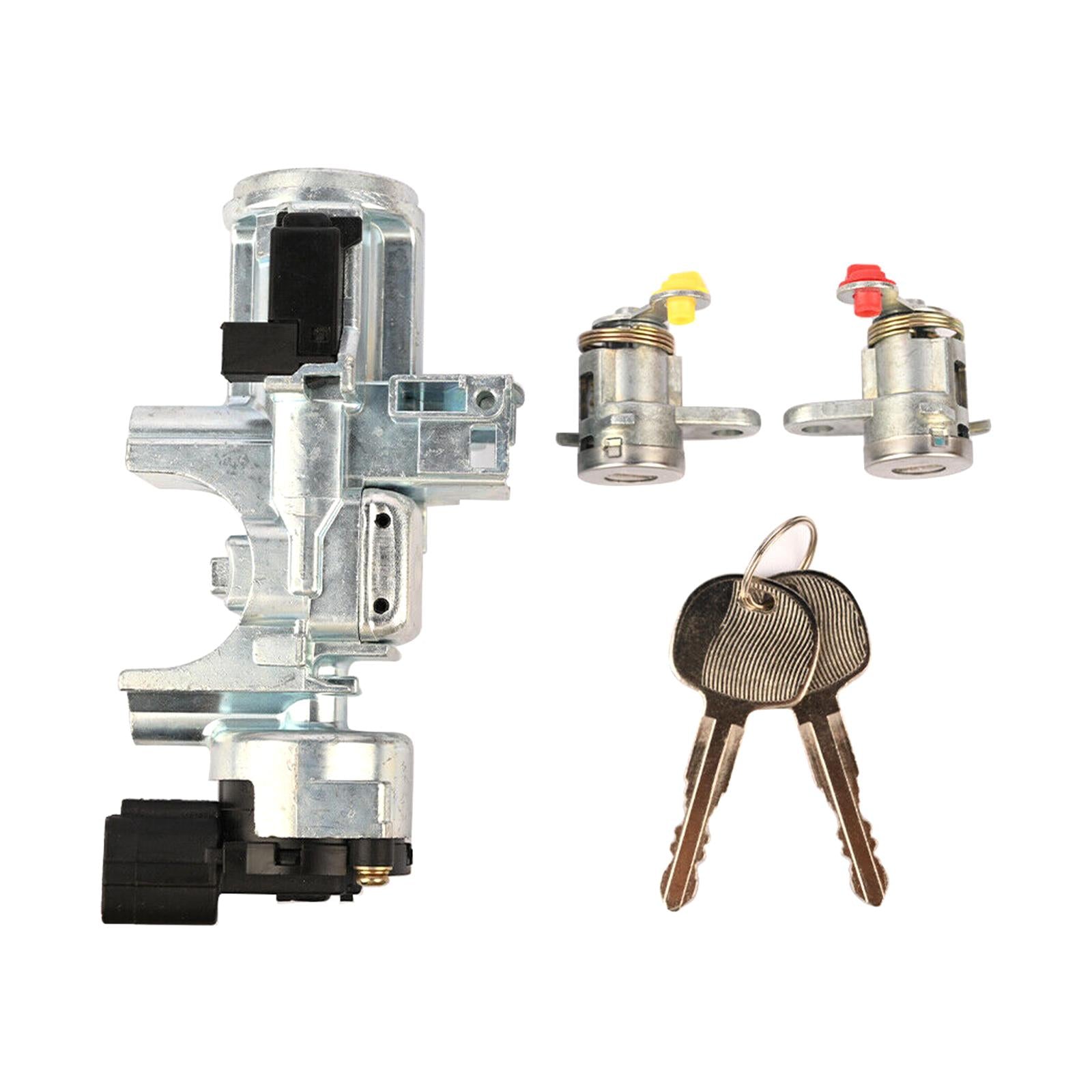 Door Lock and Key Ignition Barrel Set Alloy for Isuzu 2008-2013 Durable
