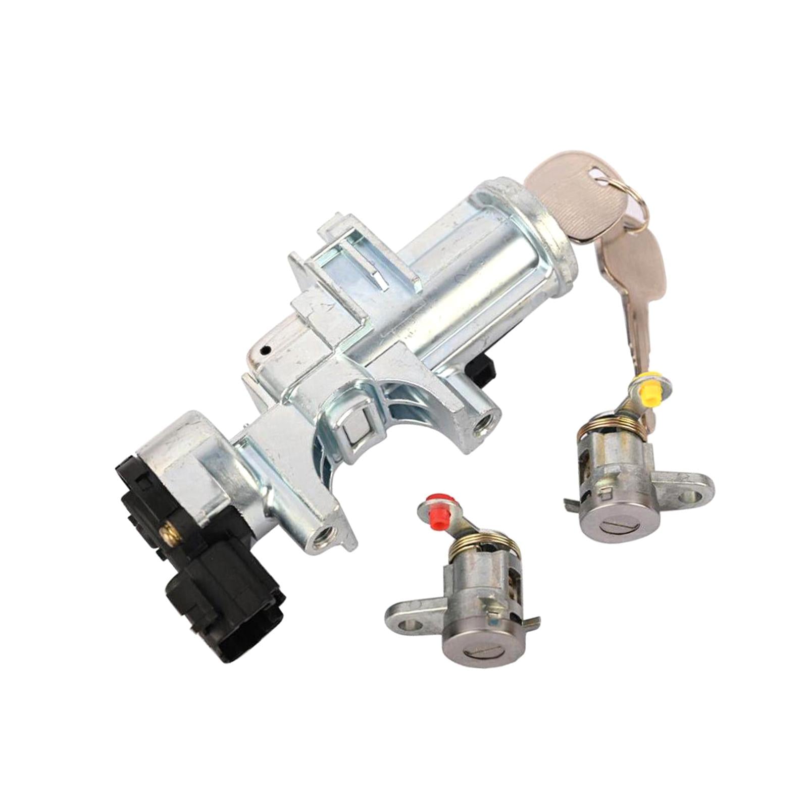 Door Lock and Key Ignition Barrel Set Alloy for Isuzu 2008-2013 Durable