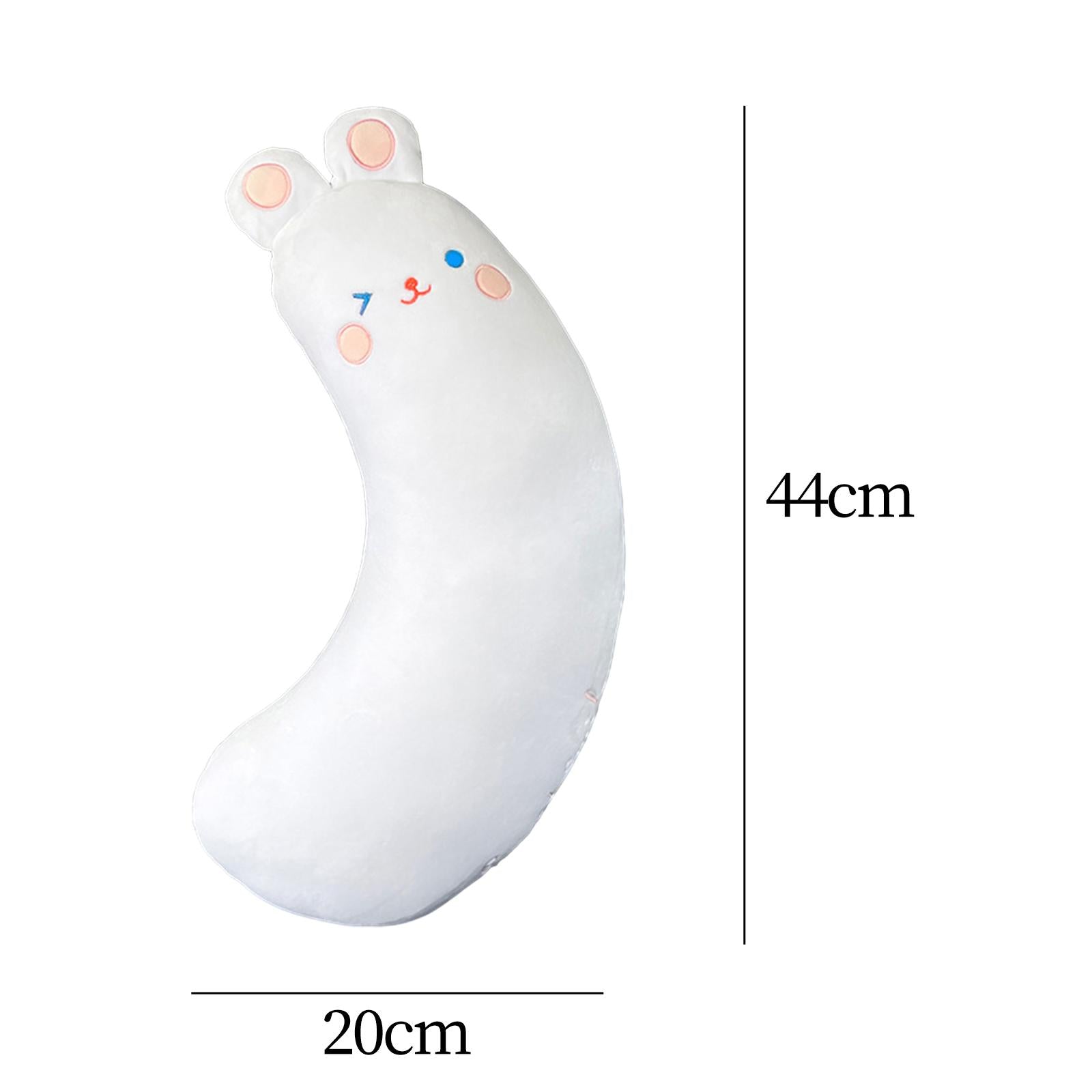 Car Seat Belt Cover Pillow for Kids Plush Shoulder Pad Safety Belt Protector white rabbit