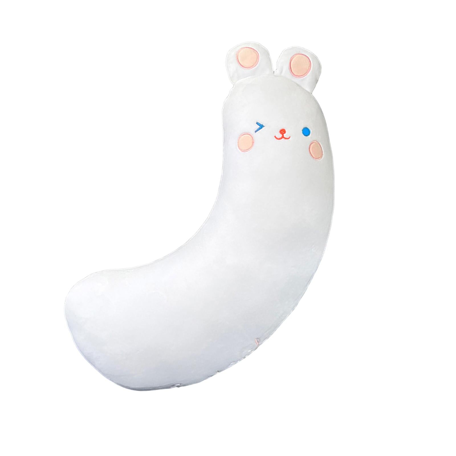 Car Seat Belt Cover Pillow for Kids Plush Shoulder Pad Safety Belt Protector white rabbit