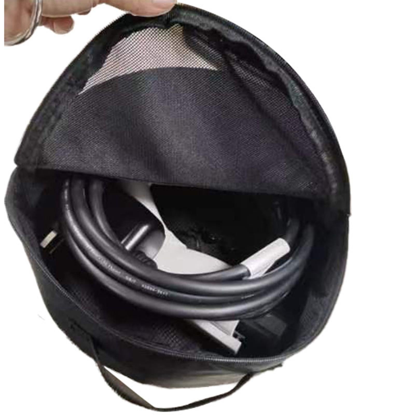 EV Cable Bag Jumper Cable Organizer Waterproof for Garden Hoses Durable