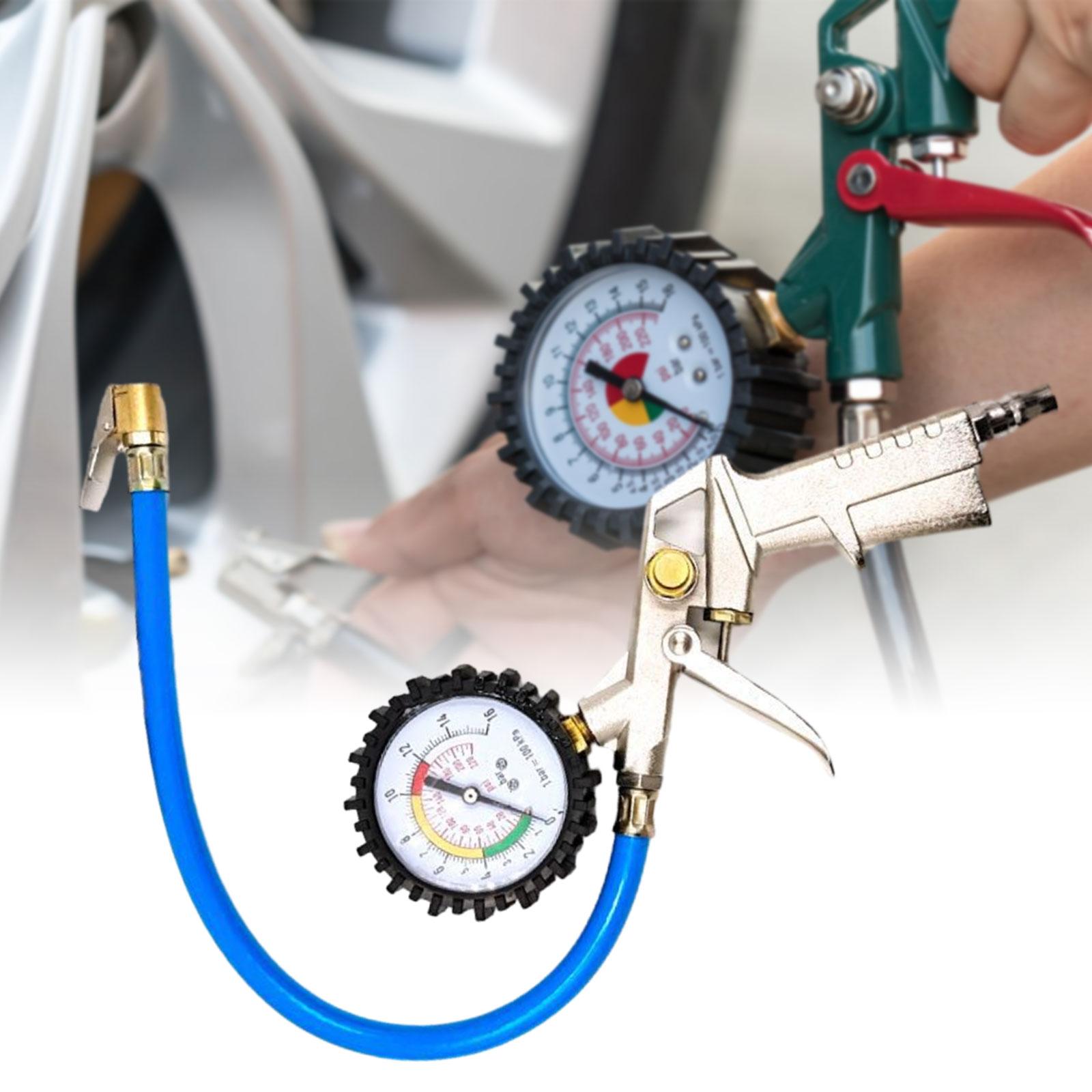 Tire Pressure Gauge Motorcycle Tire Pressure Gauge for RV Cars Vehicles