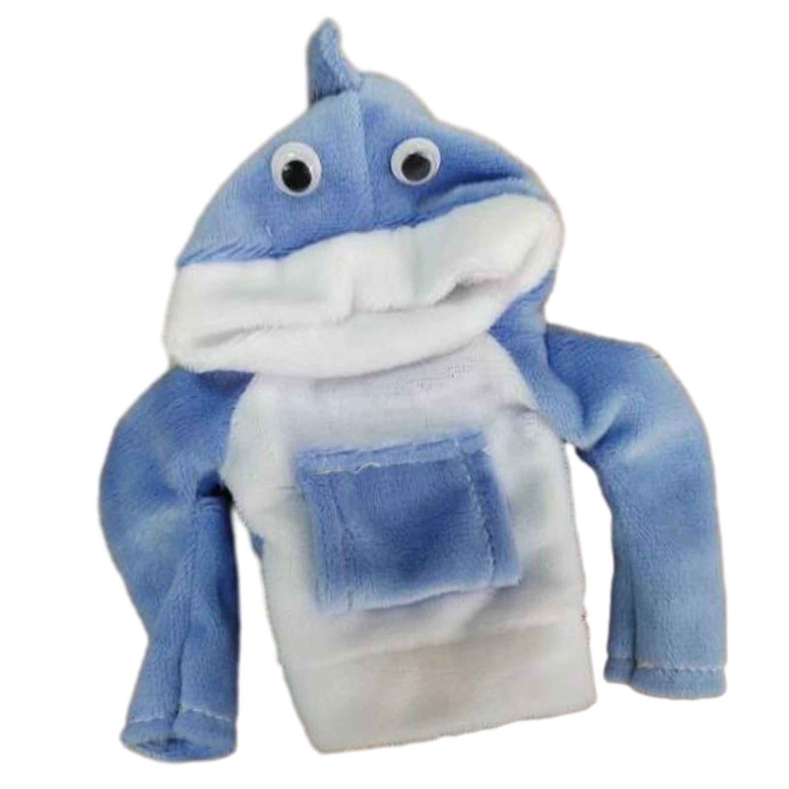 Automotive Gear Shifter Knob Cover Funny Hoodie Sweatshirt Shifter Protector shark