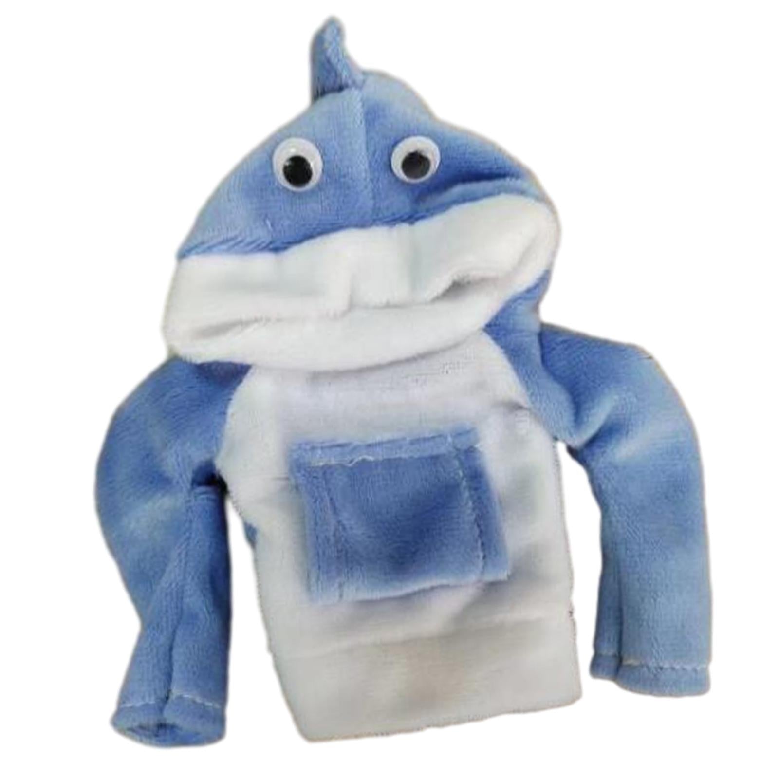 Automotive Gear Shifter Knob Cover Funny Hoodie Sweatshirt Shifter Protector shark