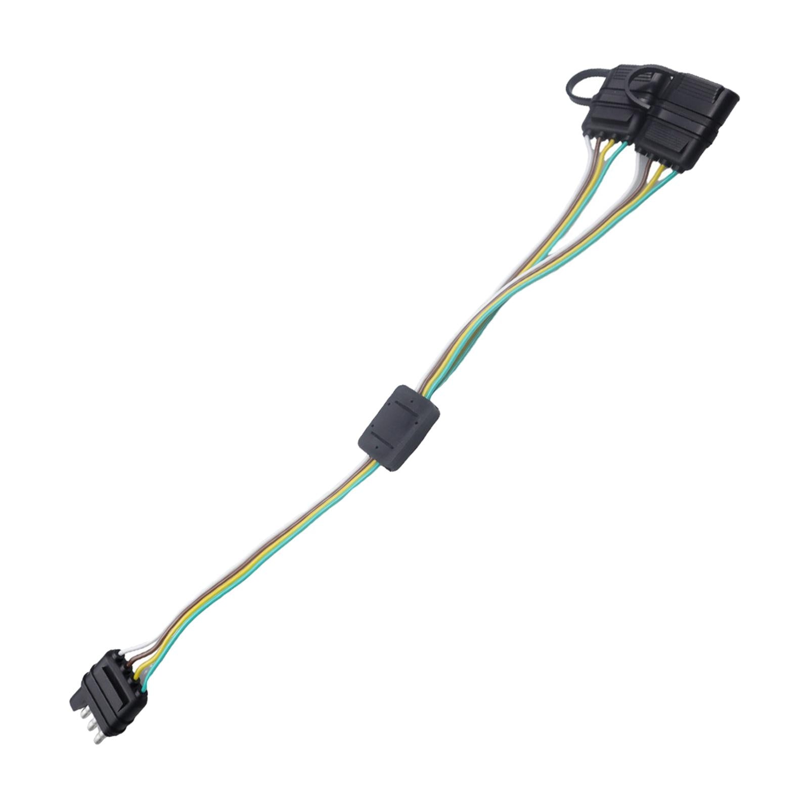 Trailer Wire Extension Plug 4 Wire Flat Trailer Wiring Harness Extension
