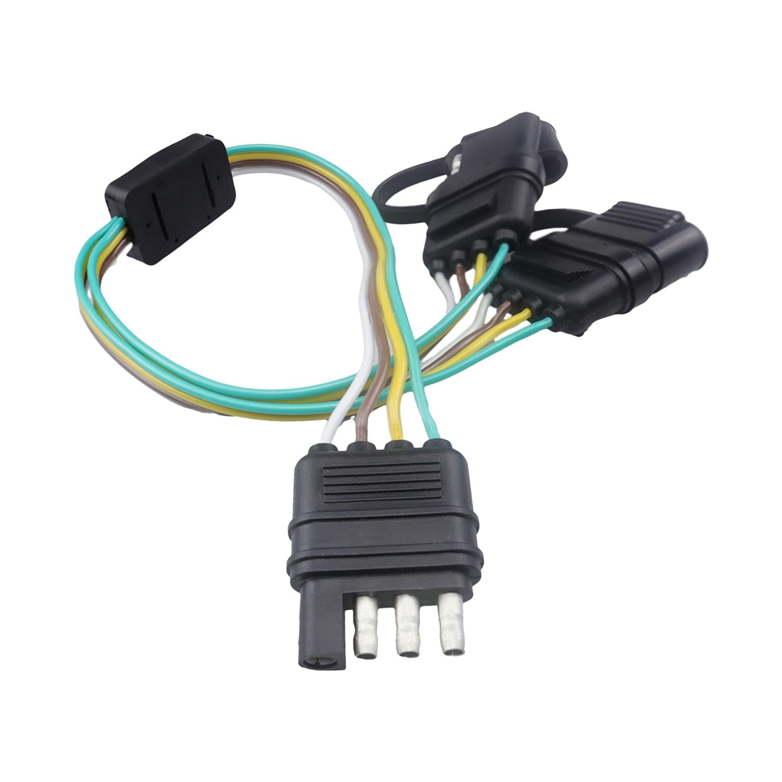 Trailer Wire Extension Plug 4 Wire Flat Trailer Wiring Harness Extension