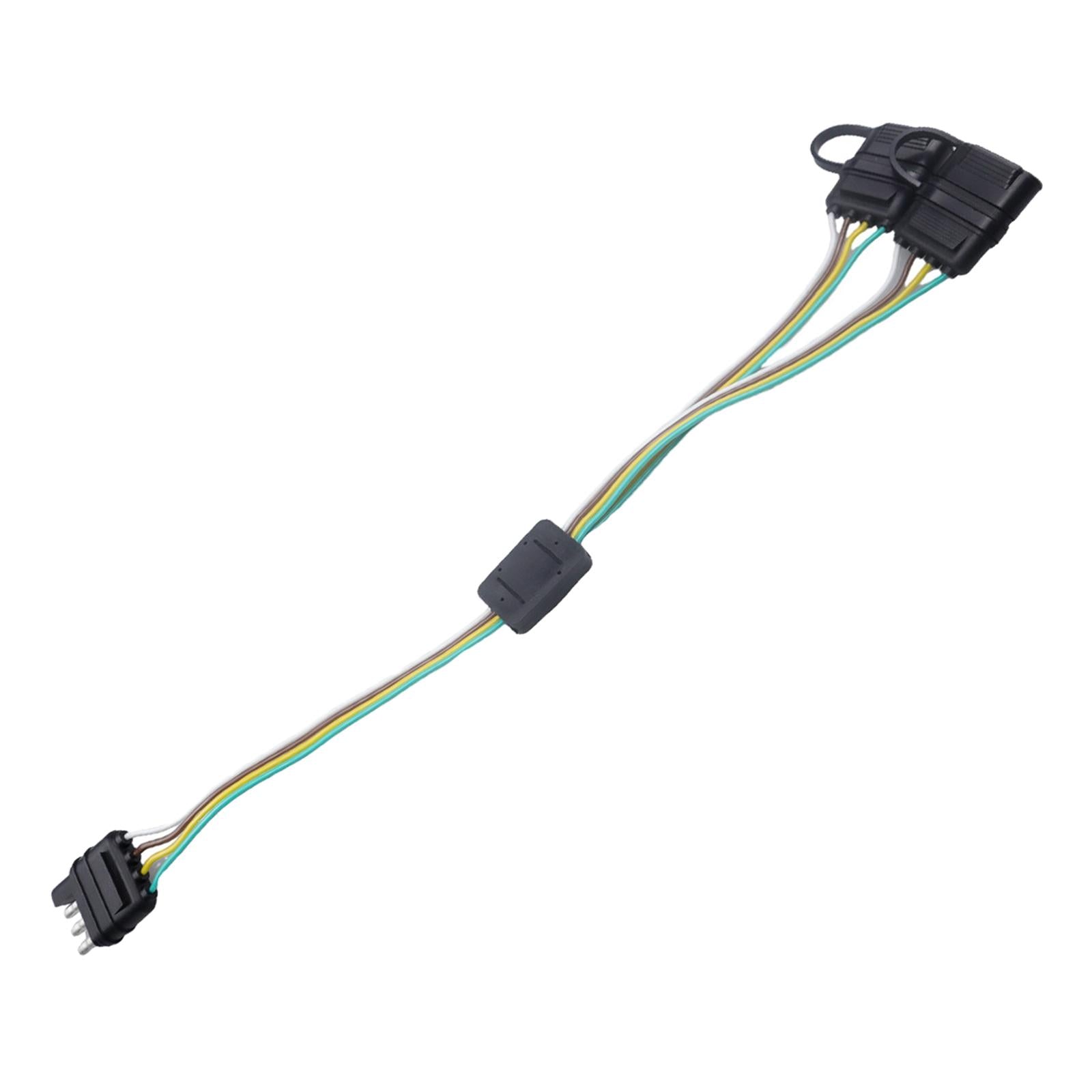 Trailer Wire Extension Plug 4 Wire Flat Trailer Wiring Harness Extension