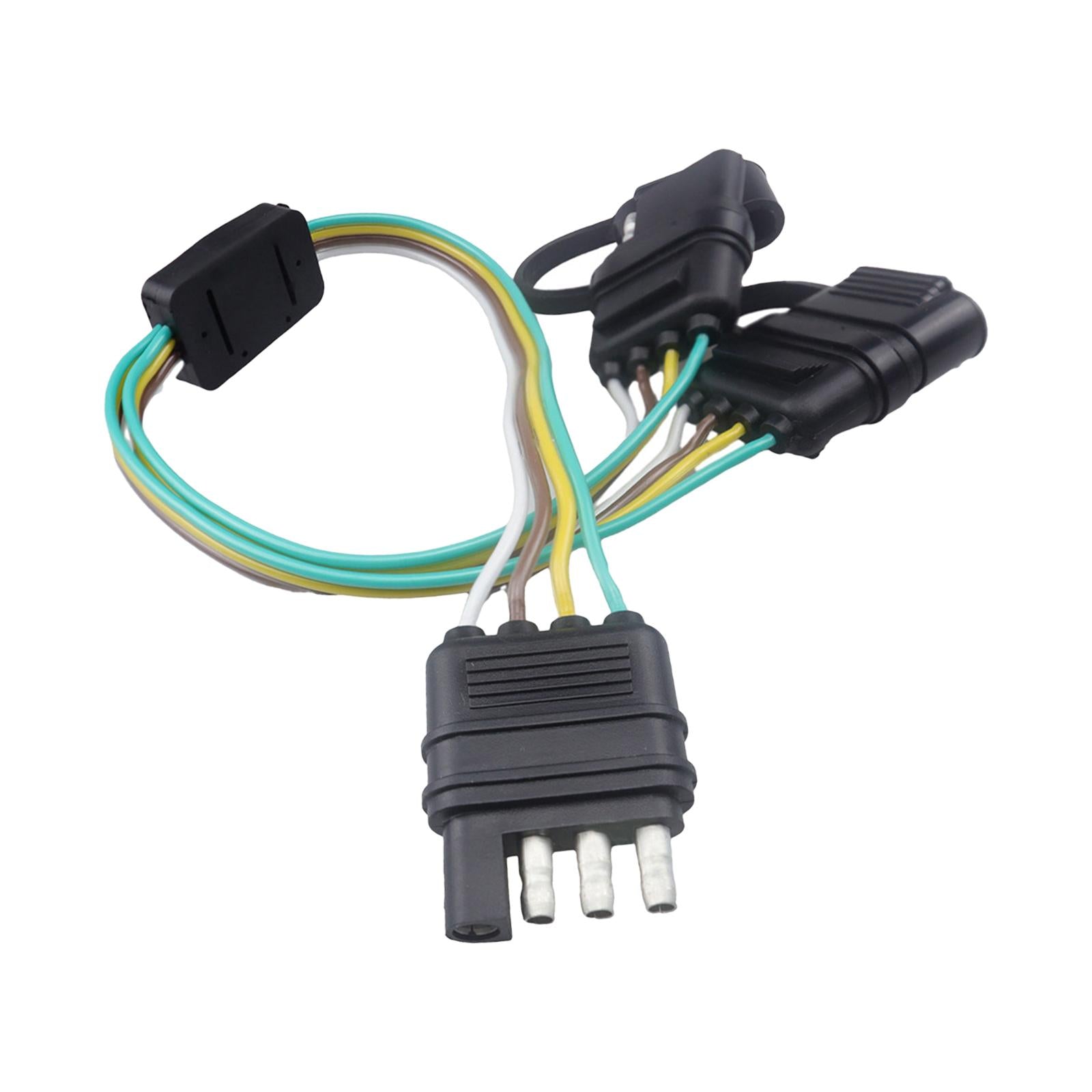 Trailer Wire Extension Plug 4 Wire Flat Trailer Wiring Harness Extension