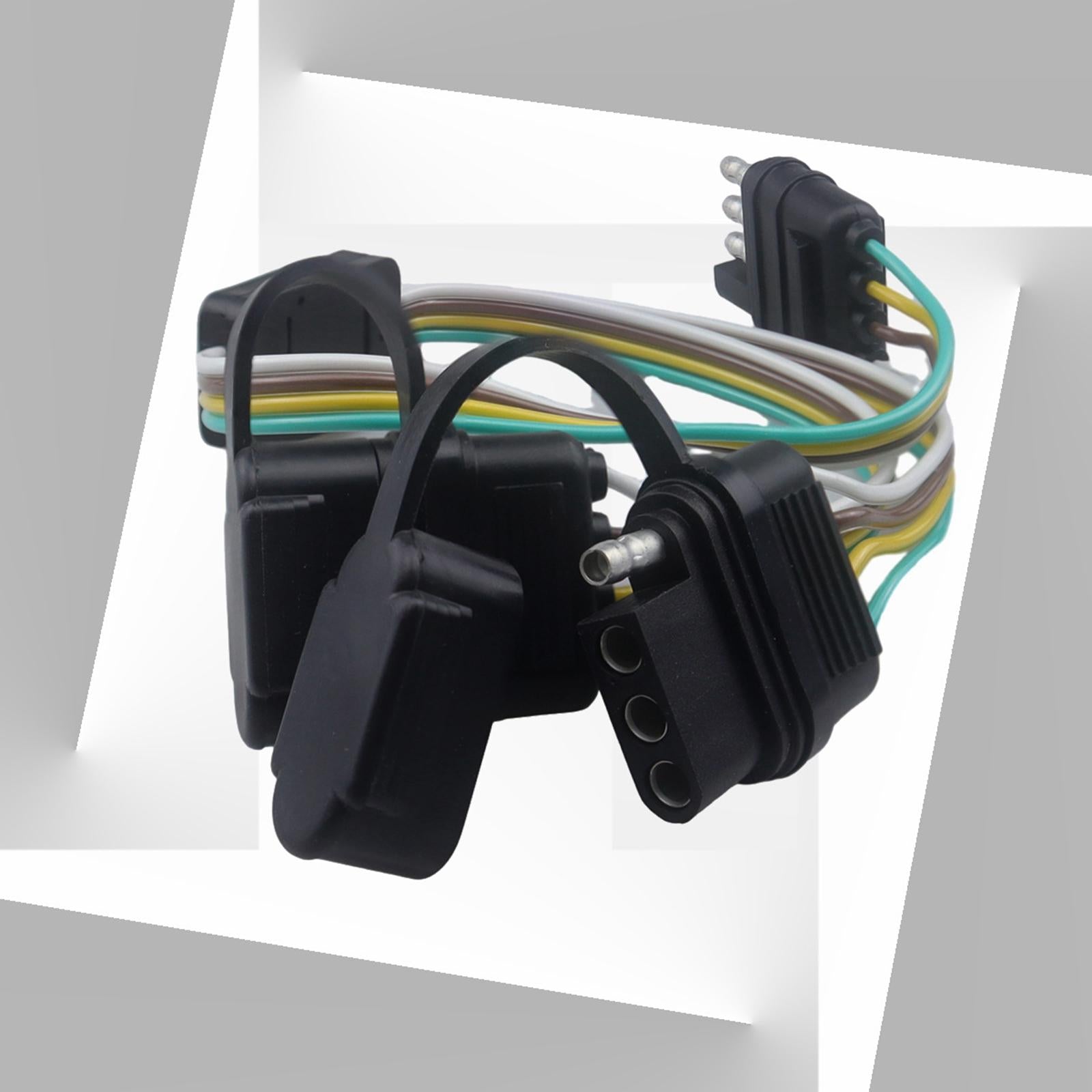 Trailer Wire Extension Plug 4 Wire Flat Trailer Wiring Harness Extension