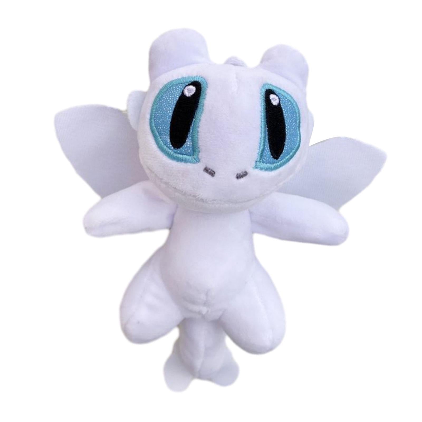 Car Ornament Dragon Plush Doll Auto Accessories Car Exterior Decoration Doll White