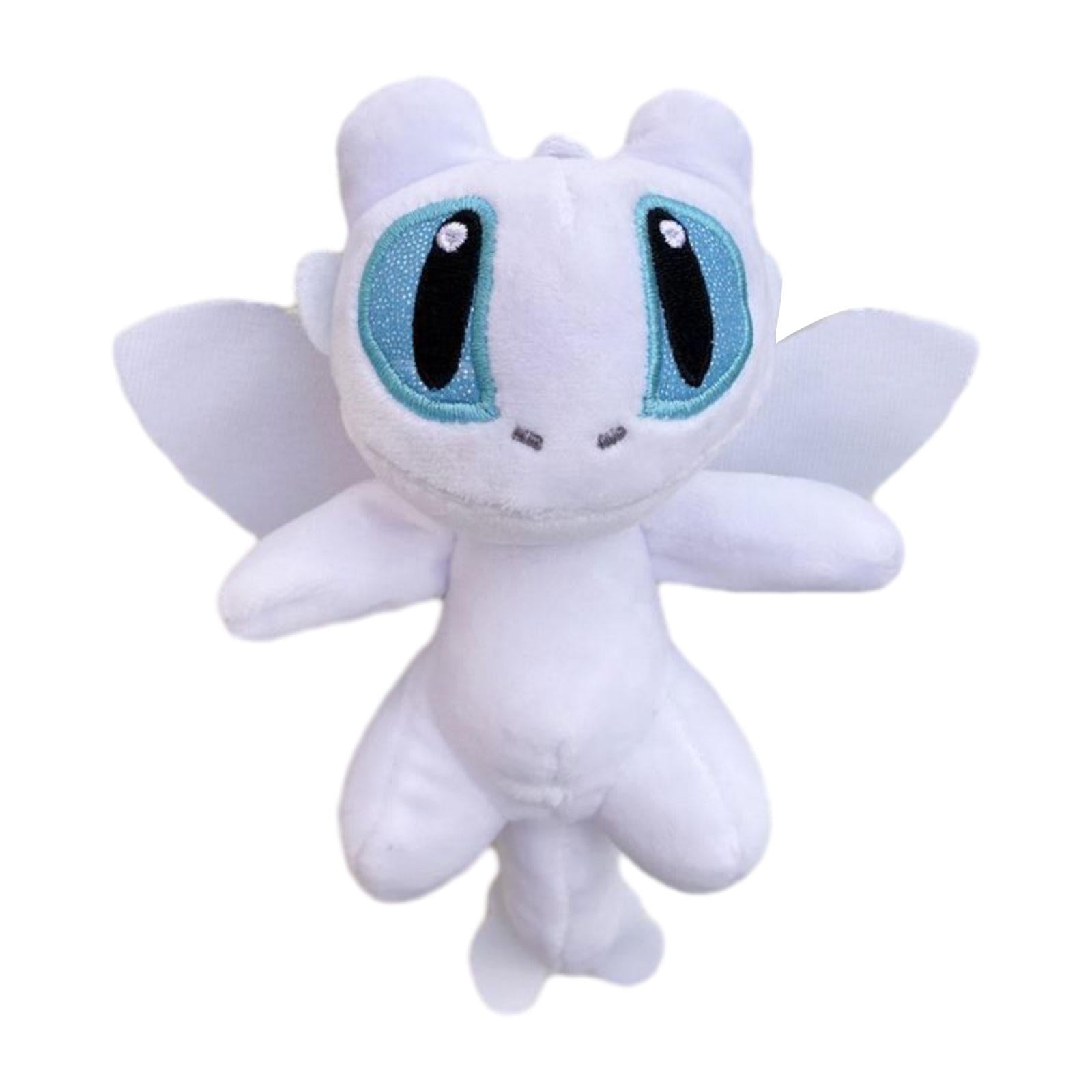 Car Ornament Dragon Plush Doll Auto Accessories Car Exterior Decoration Doll White