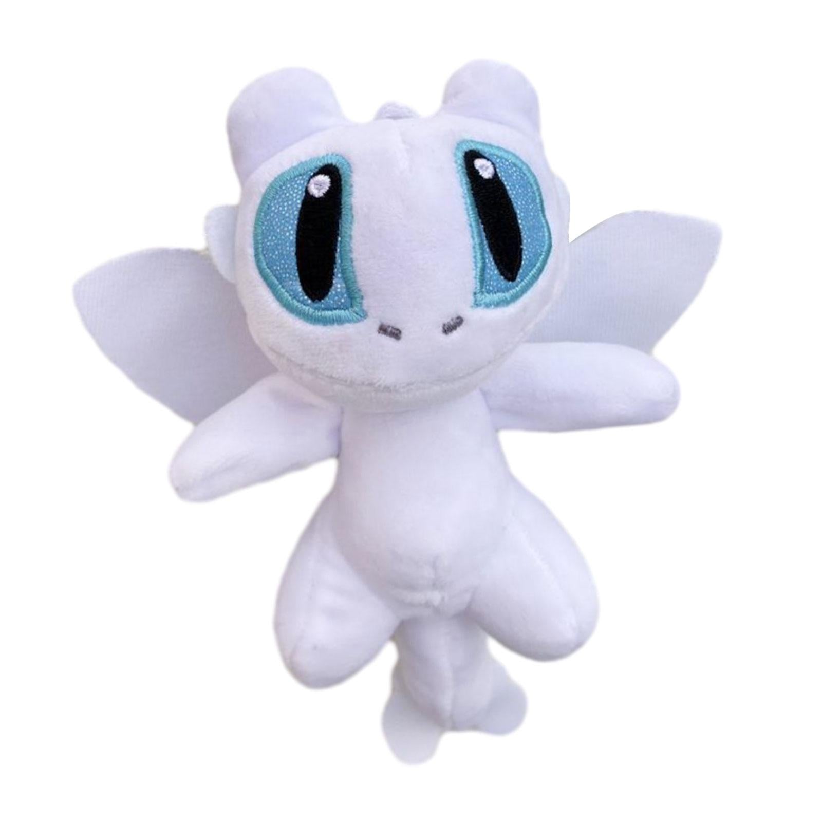 Car Ornament Dragon Plush Doll Auto Accessories Car Exterior Decoration Doll White