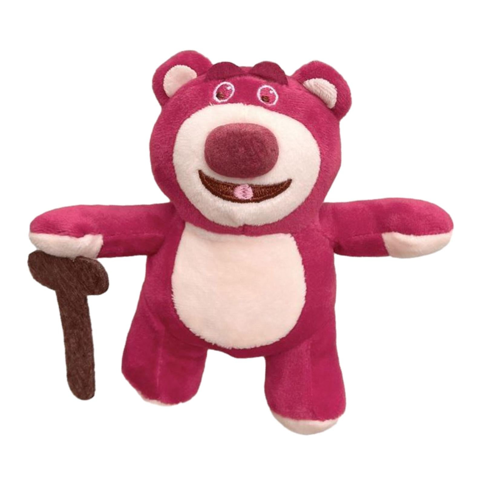 Cartoon Easy Installation Decorative Soft Gift Car Exterior Decoration Doll Strawberry Bear