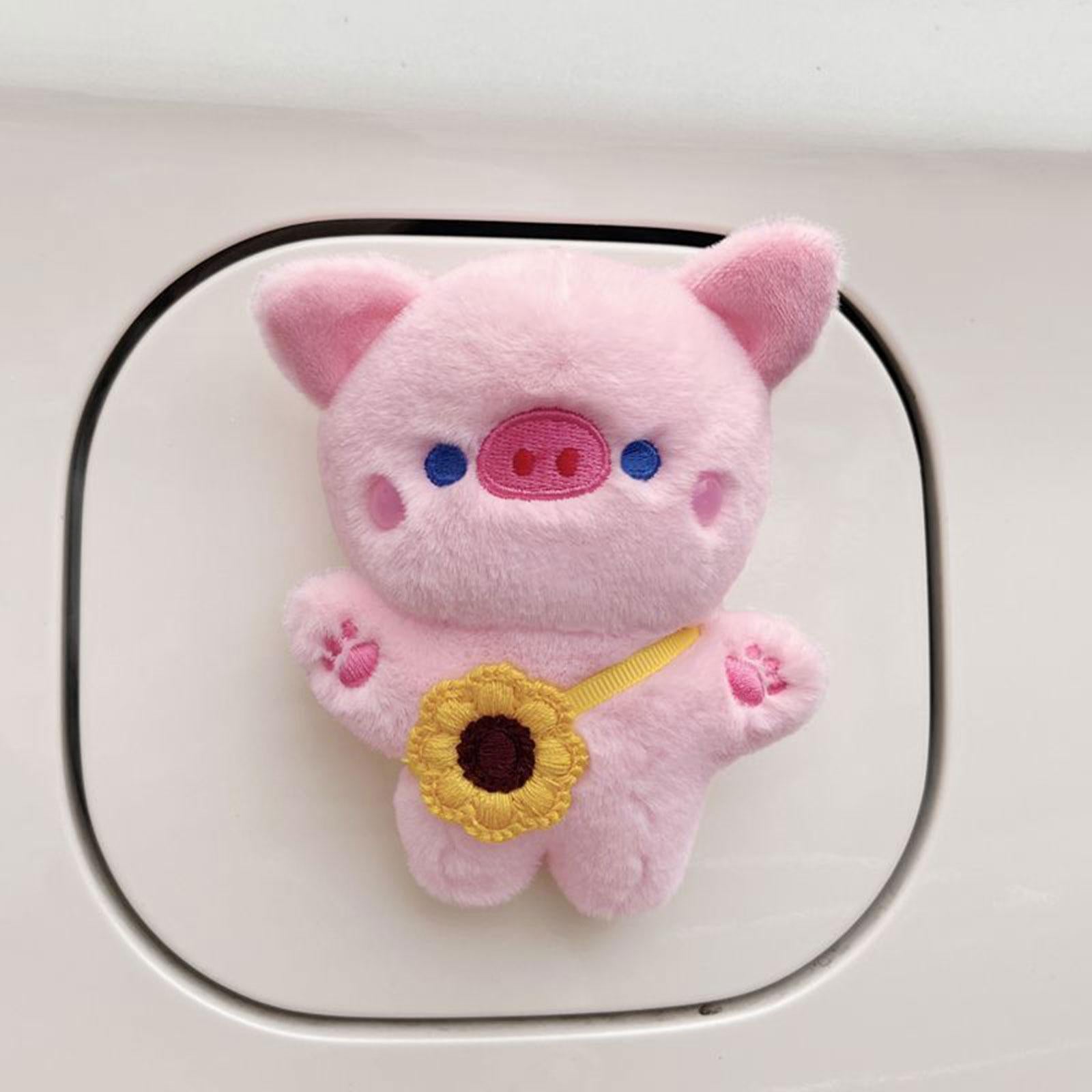 Lovely Automotive Accessories Car Ornament Plush Doll for Fuel Tank Cap style B