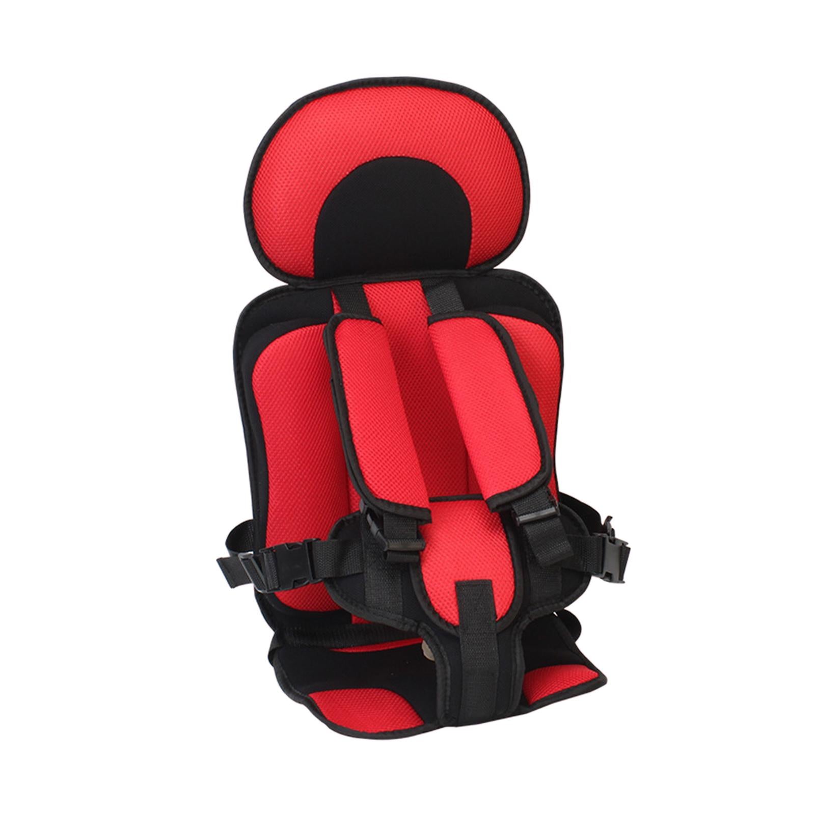 Baby Car Seat Cushion Support Travel Harness Seat Children Car Cushions Red
