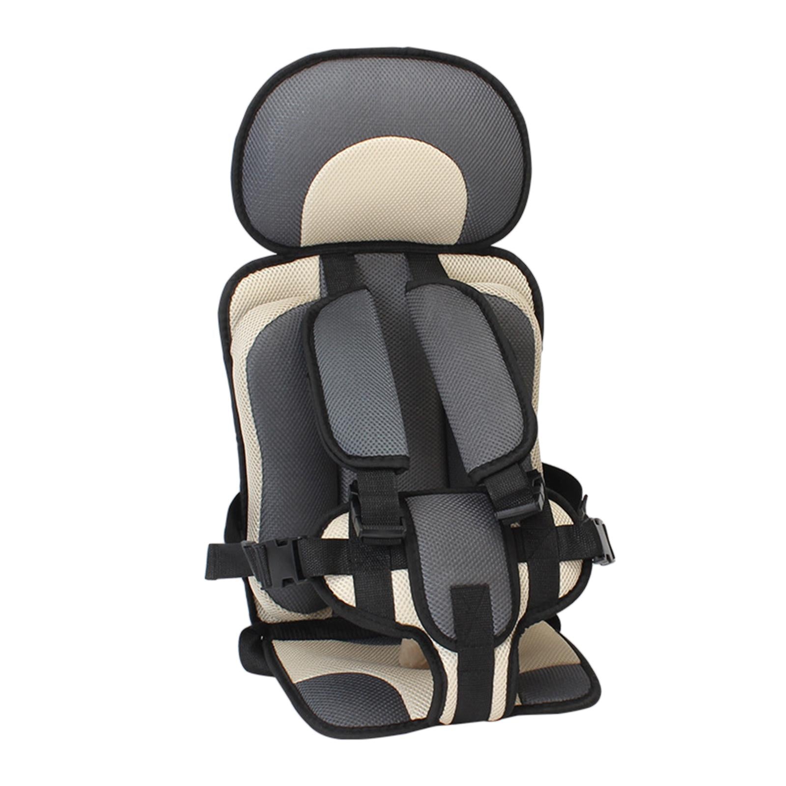 Baby Car Seat Cushion Support Travel Harness Seat Children Car Cushions Gray