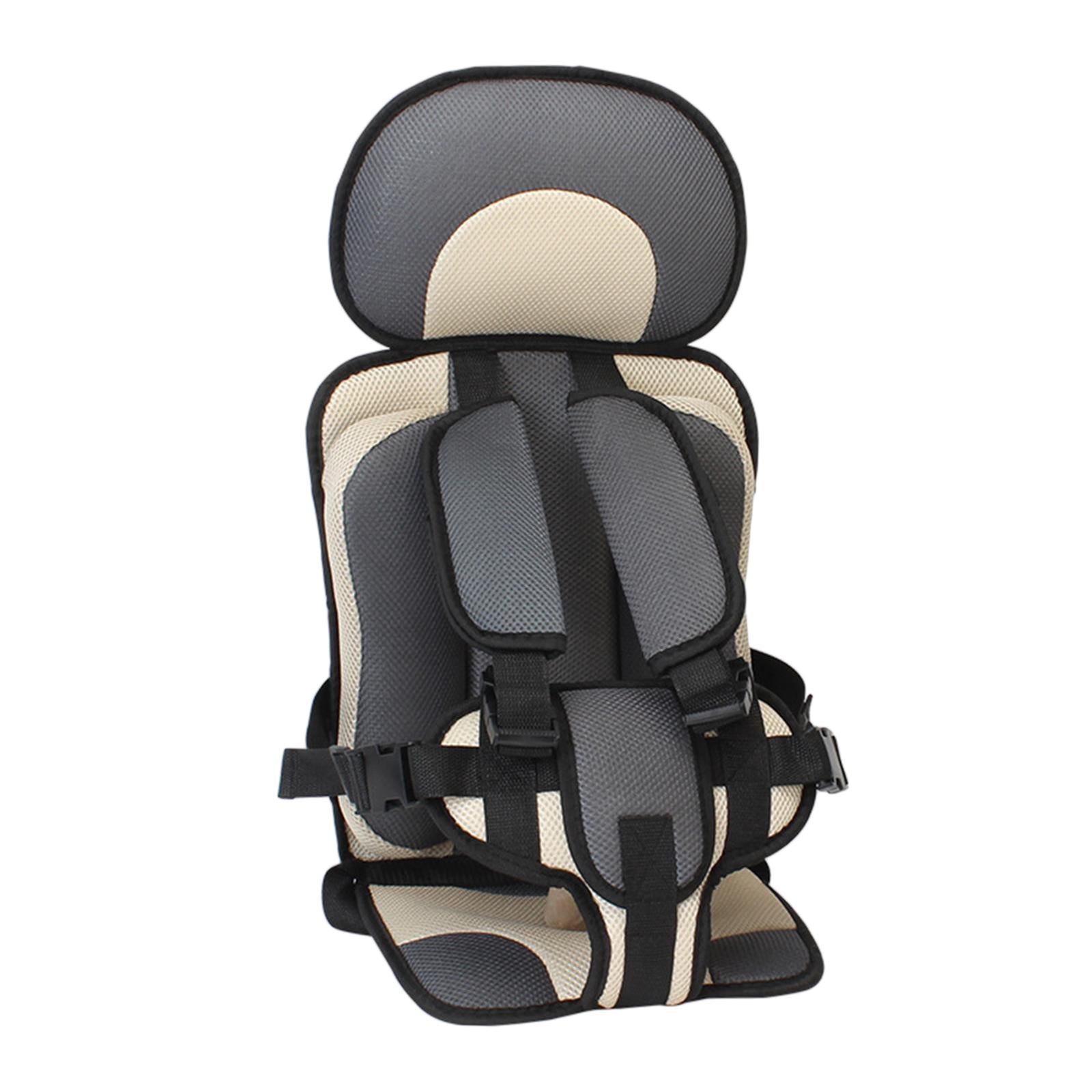 Baby Car Seat Cushion Support Travel Harness Seat Children Car Cushions Gray