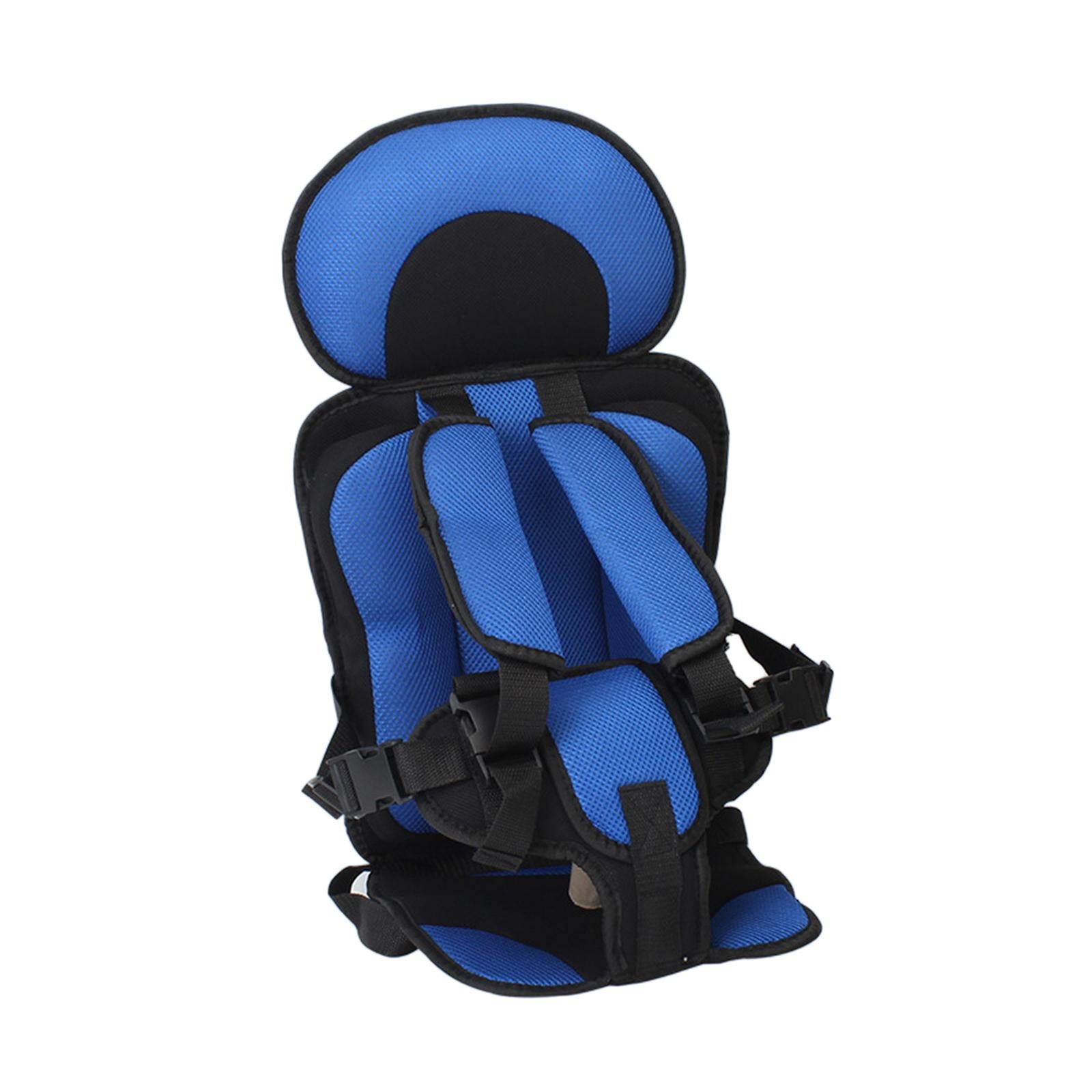 Baby Car Seat Cushion Support Travel Harness Seat Children Car Cushions Blue