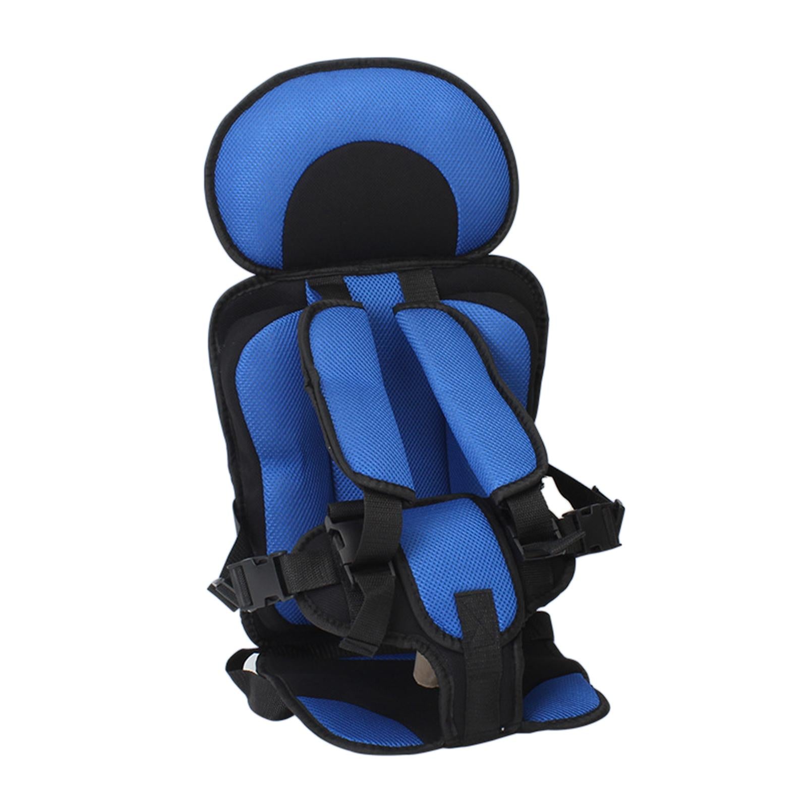 Baby Car Seat Cushion Support Travel Harness Seat Children Car Cushions Blue