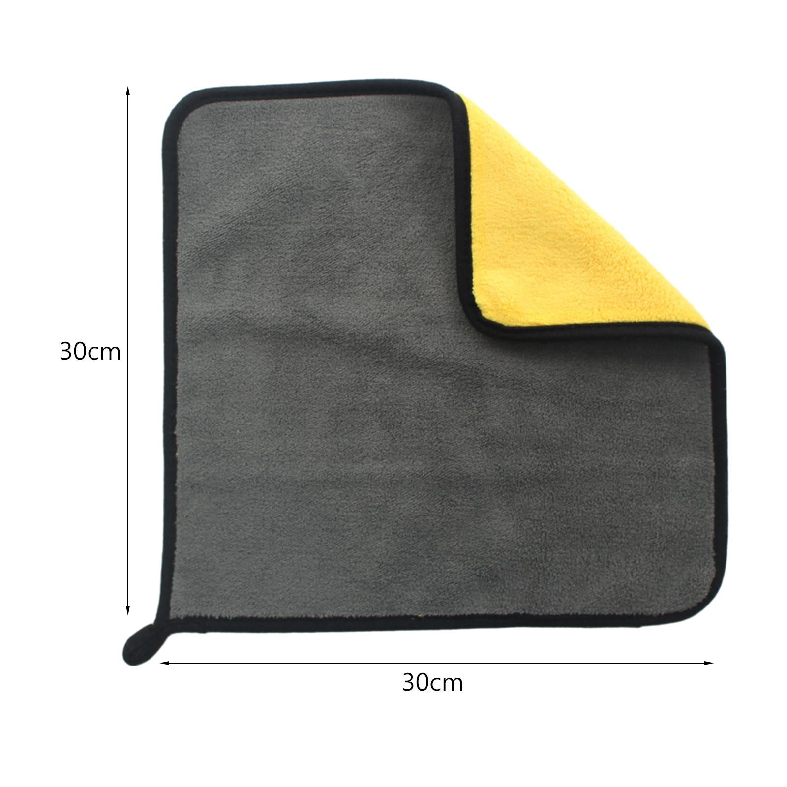 Microfiber Cleaning Cloth Microfiber Towel for СAr Detailing Suvs House Yellow