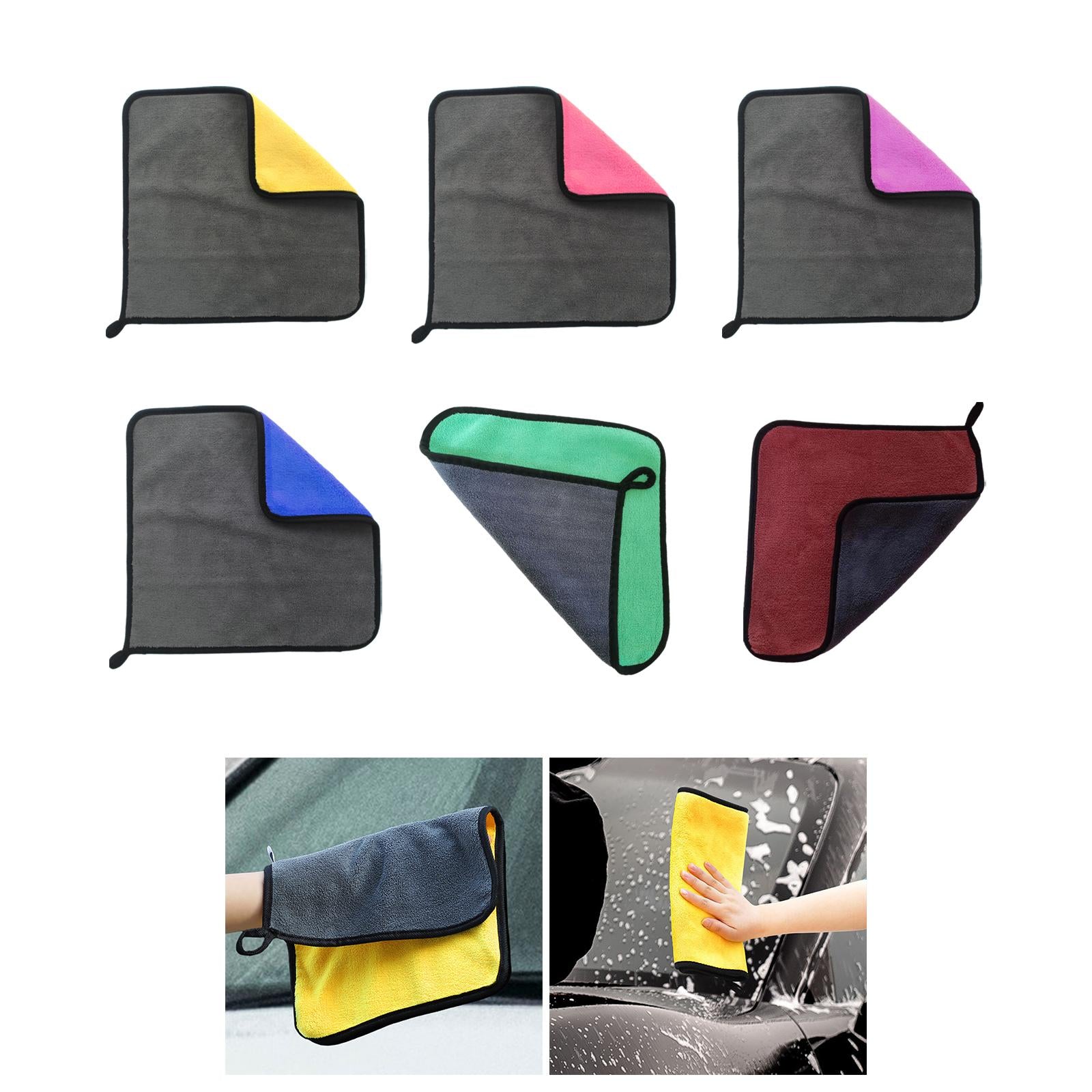Microfiber Cleaning Cloth Microfiber Towel for СAr Detailing Suvs House Yellow
