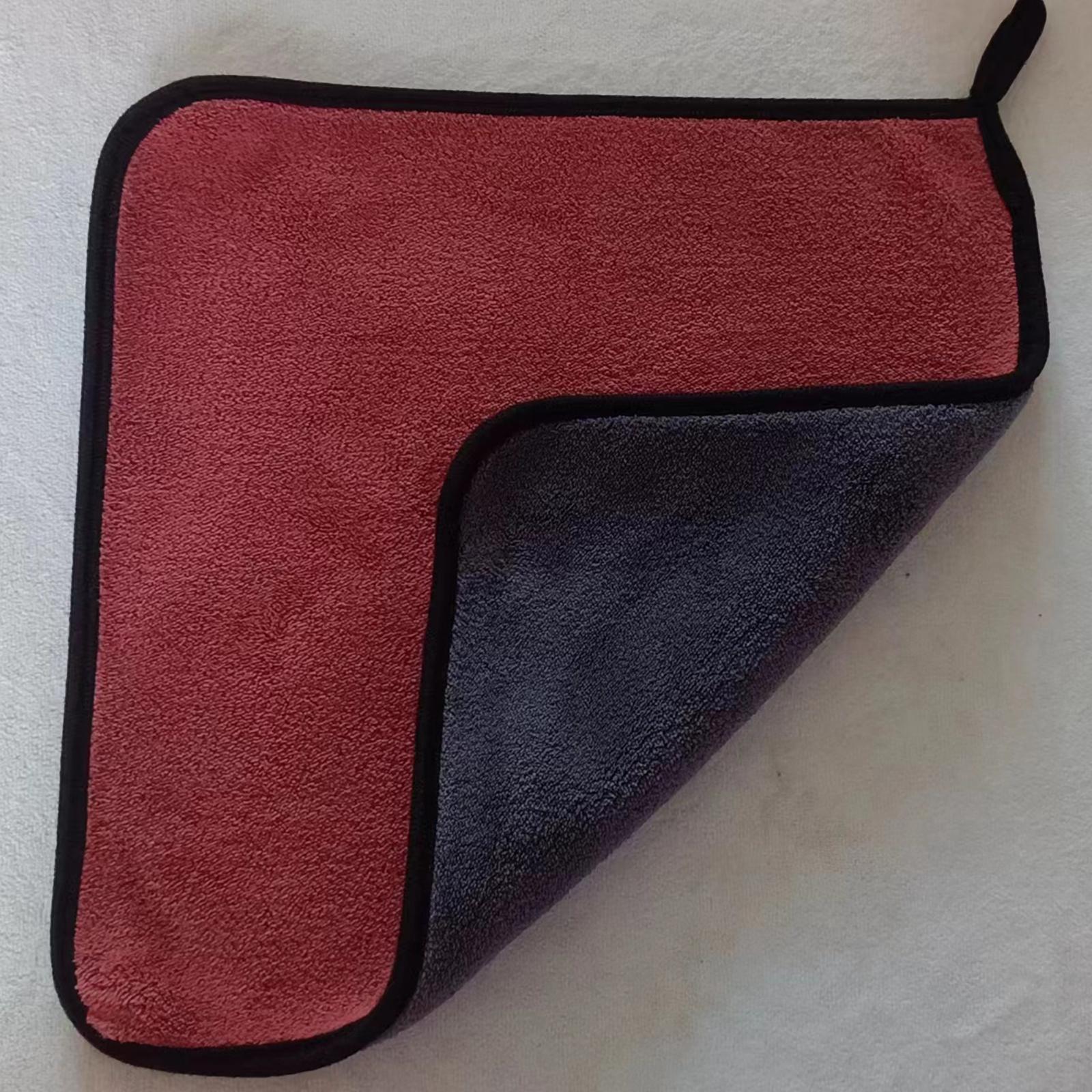Microfiber Cleaning Cloth Microfiber Towel for СAr Detailing Suvs House Red