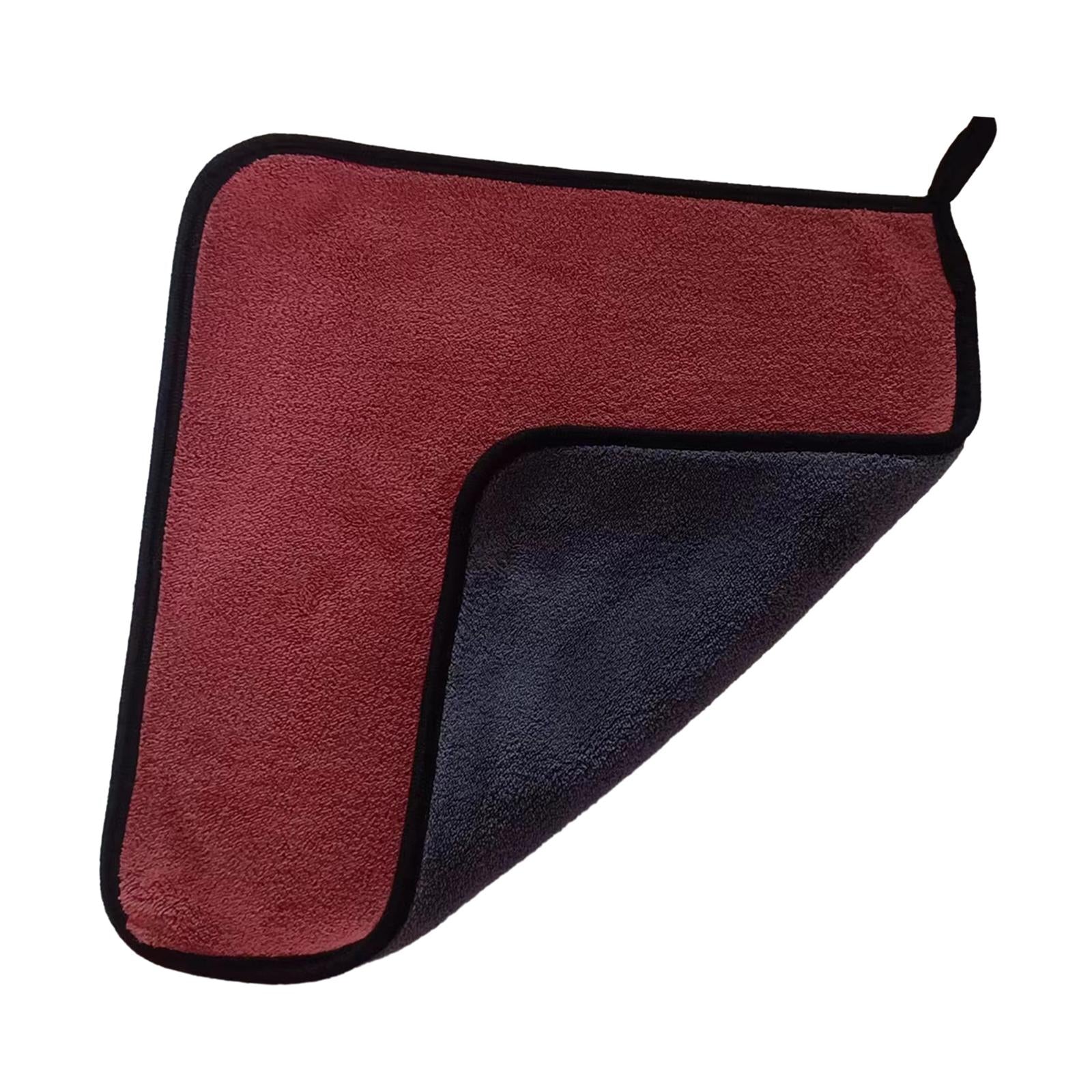 Microfiber Cleaning Cloth Microfiber Towel for СAr Detailing Suvs House Red