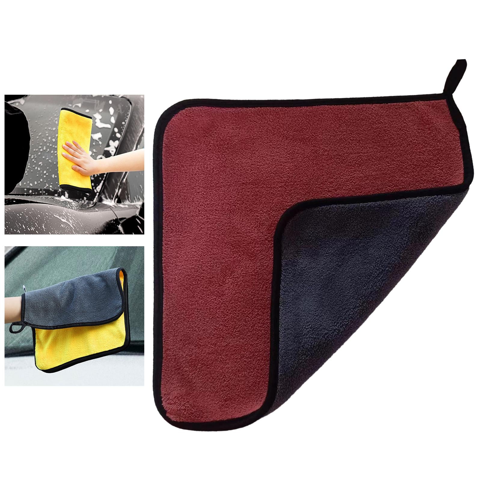 Microfiber Cleaning Cloth Microfiber Towel for СAr Detailing Suvs House Red
