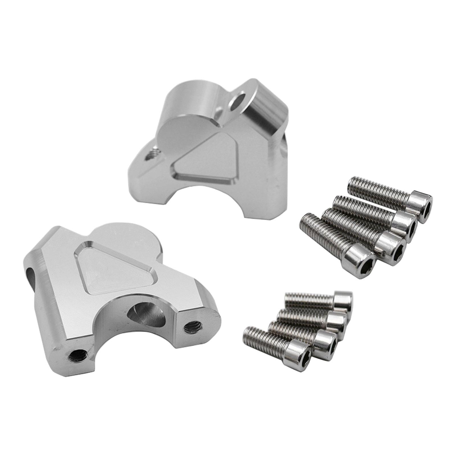 Motorcycle Handlebar Riser Kit for R1200GS Adv LC 2013-2017 Silvery