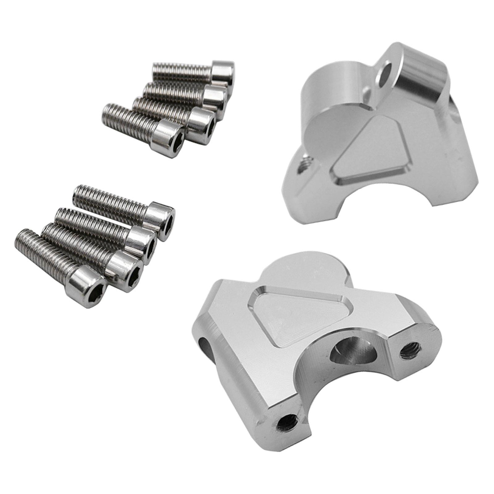 Motorcycle Handlebar Riser Kit for R1200GS Adv LC 2013-2017 Silvery