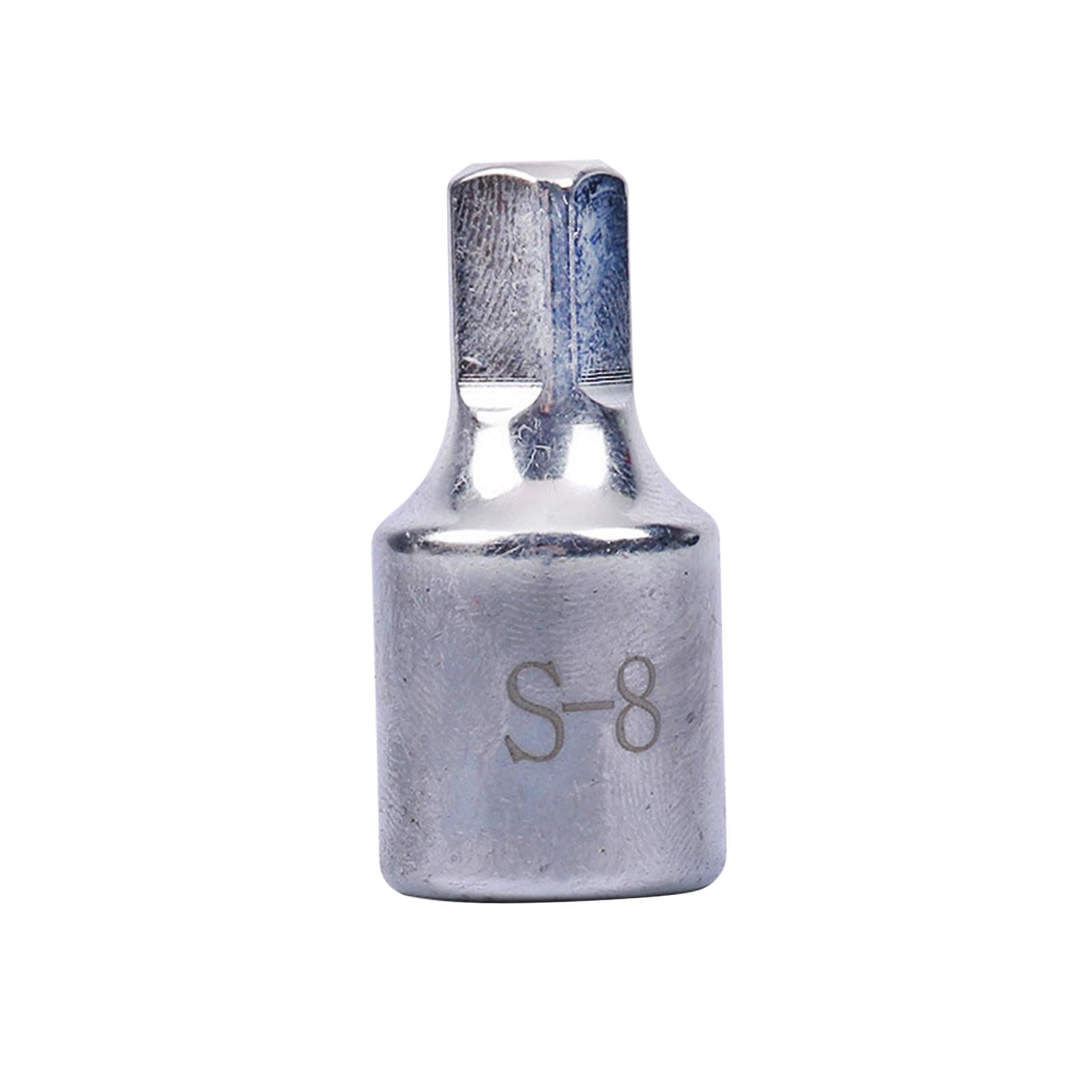 3xOil Drain Plug Screw Reusable Stainless Steel Engine Oil Pan Protection Plug 8mm short