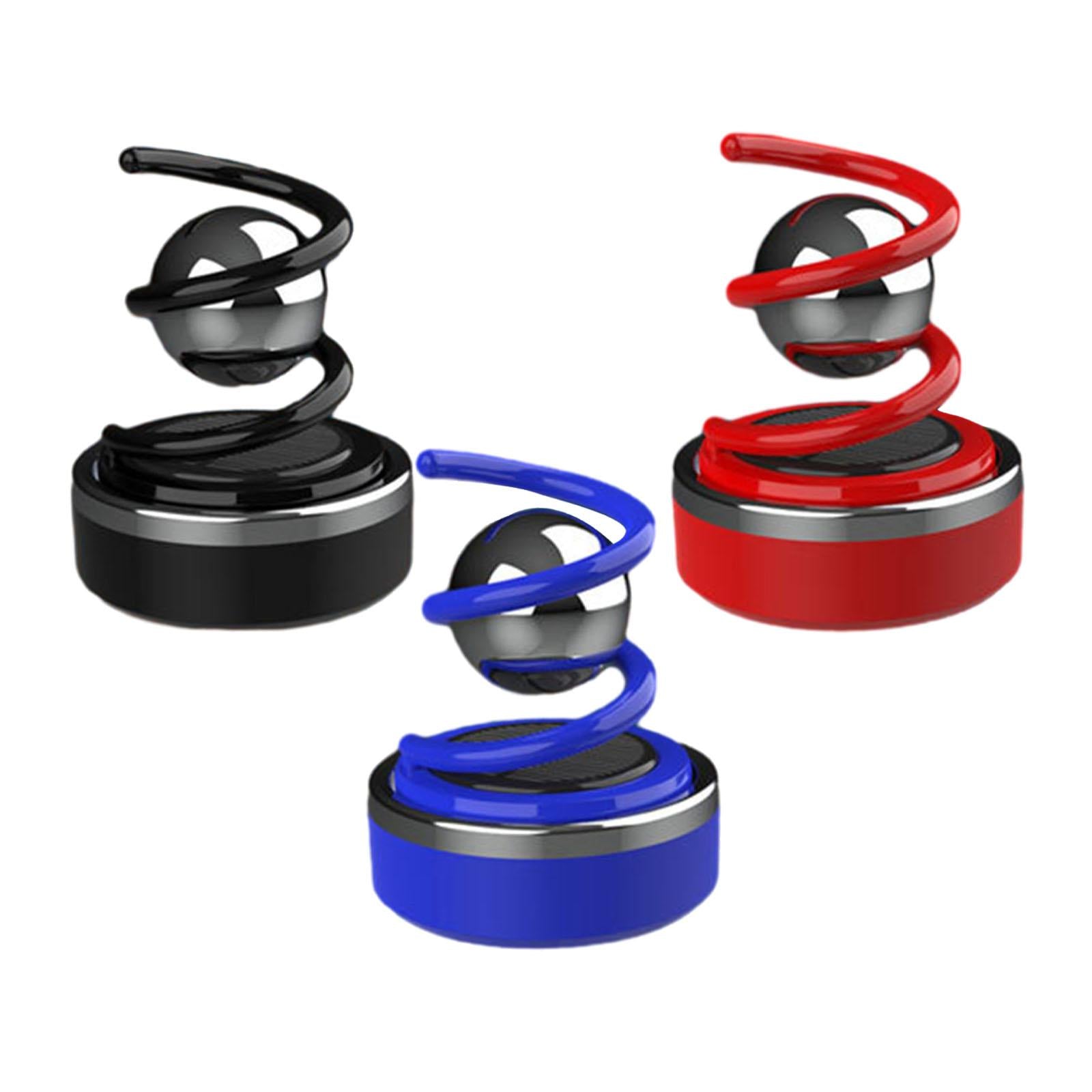 Solar Car Diffuser Car Essential Oil Diffuser for Shelf Balcony Bedroom Black