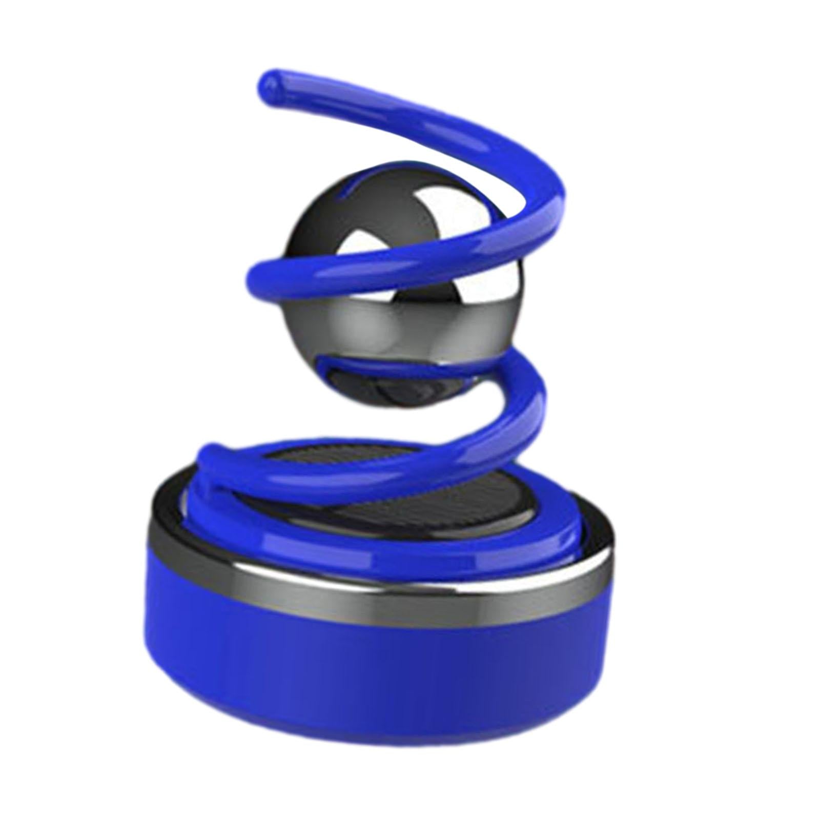 Solar Car Diffuser Car Essential Oil Diffuser for Shelf Balcony Bedroom Blue