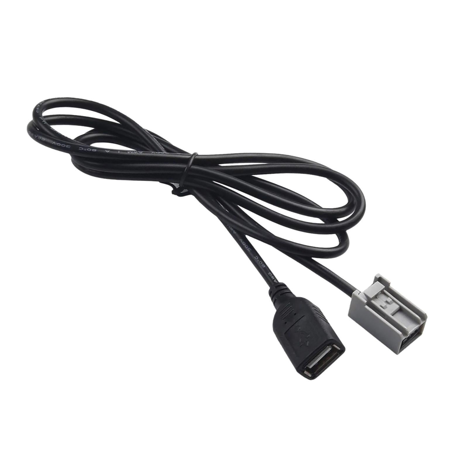 Car USB AUX Cable Adapter for Honda Civic Jazz CR-V Accord Odyssey 2008-2013