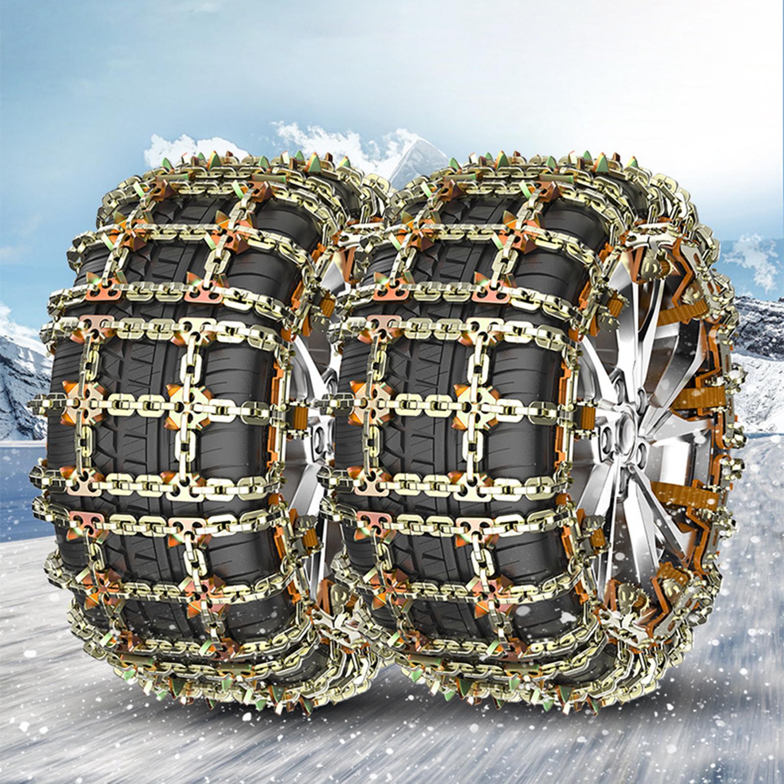 Snow Chains Automotive Accessories Winter Universal for Trucks Suvs Car