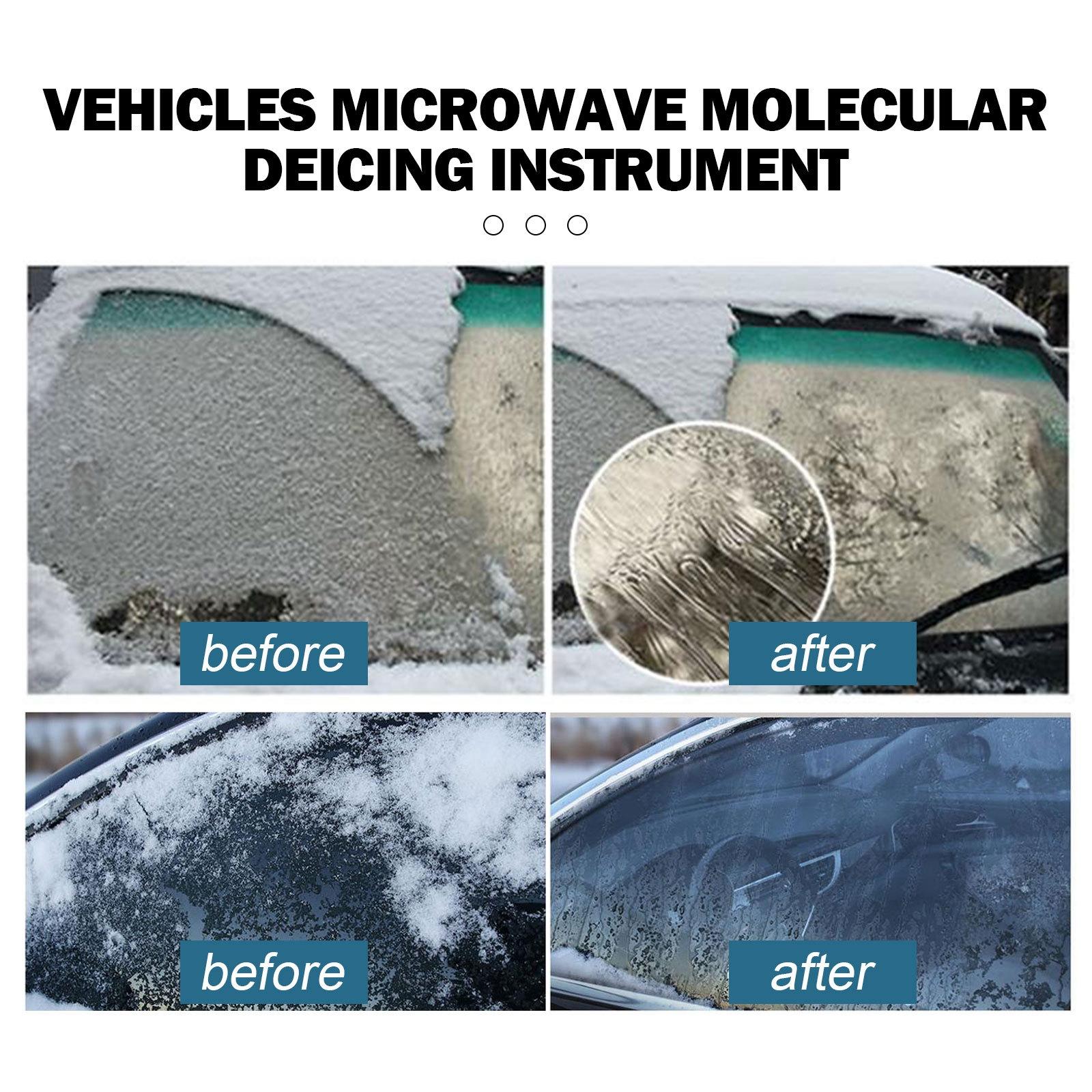 4xCar Air Freshener Vehicle Mounted Microwave Molecular Deicer for Office