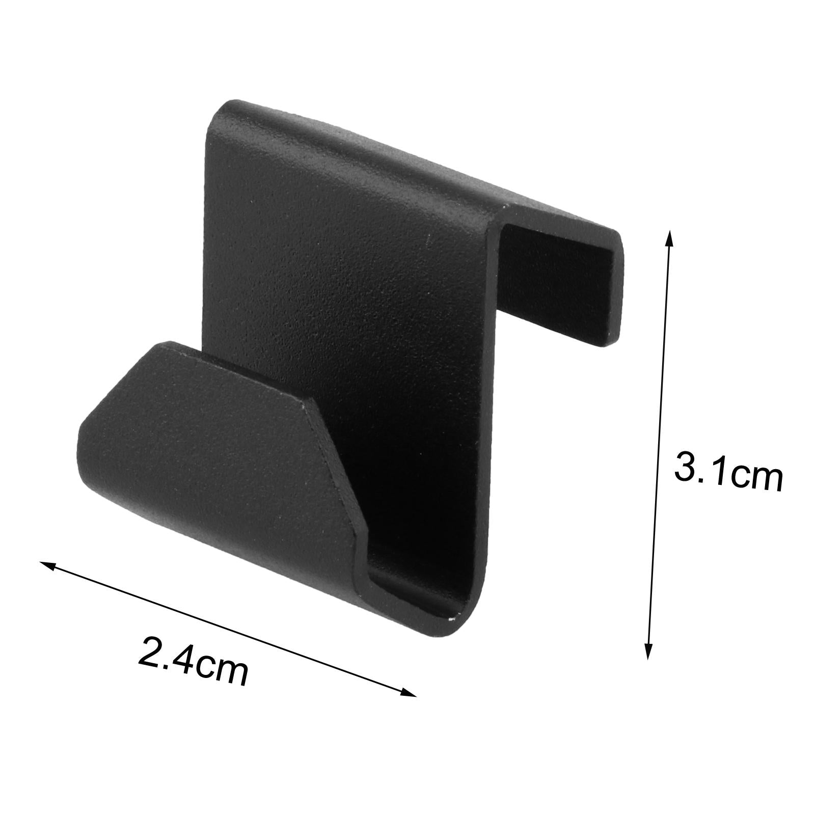 2Pcs Aluminum Passenger Seat Glove Box Hooks Bag Hanger for Byd Dolphin