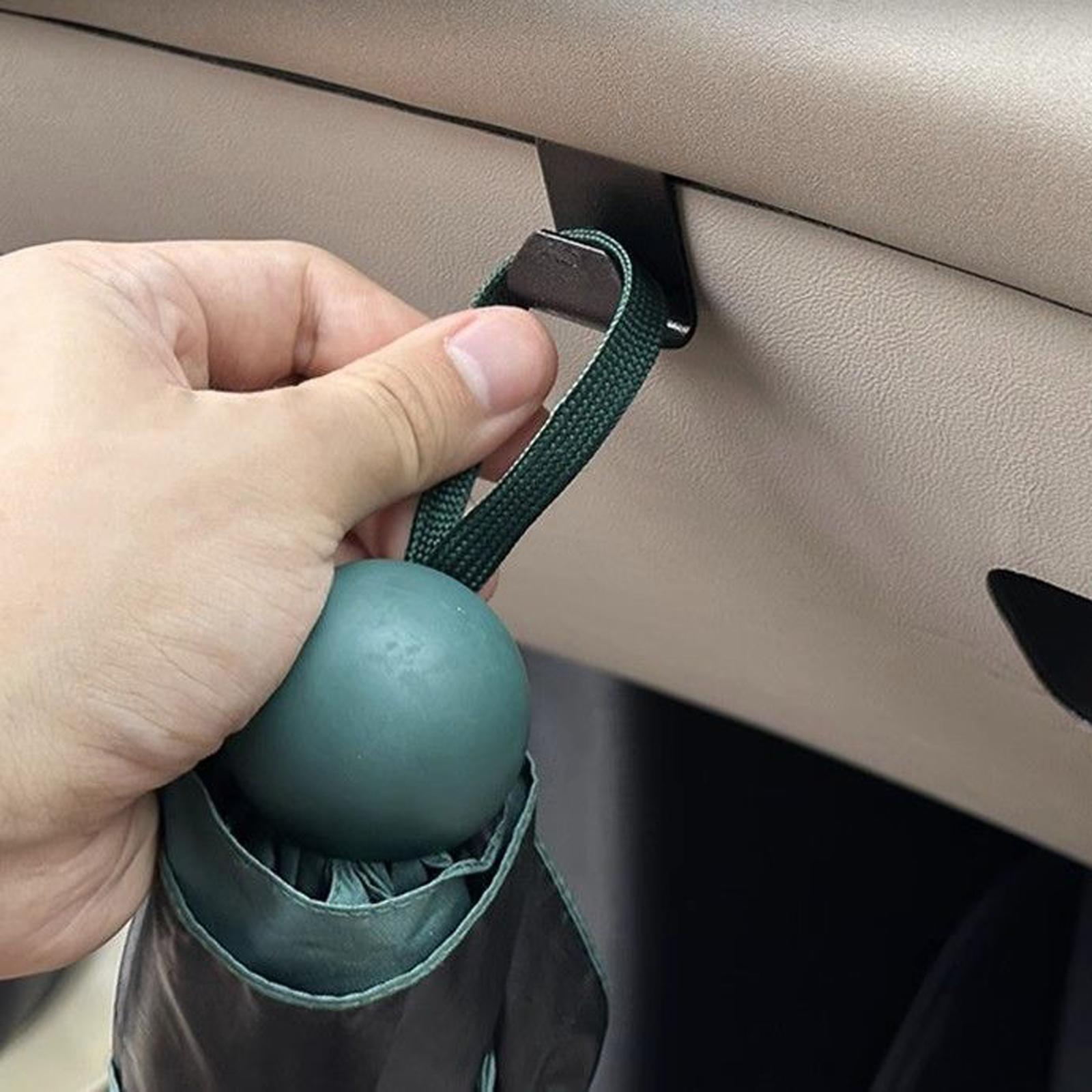 2Pcs Aluminum Passenger Seat Glove Box Hooks Bag Hanger for Byd Dolphin