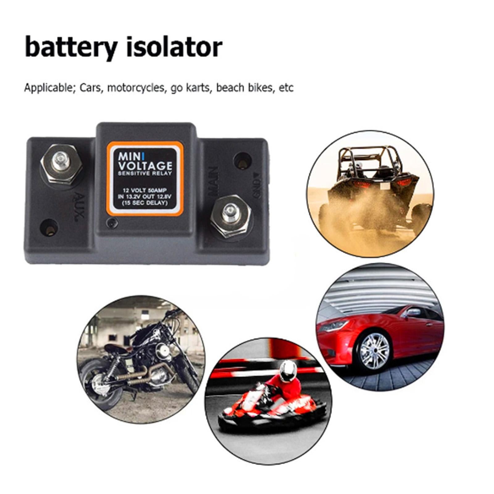 Dual Battery Mini Isolator High Performance Dual Battery Controller Isolator
