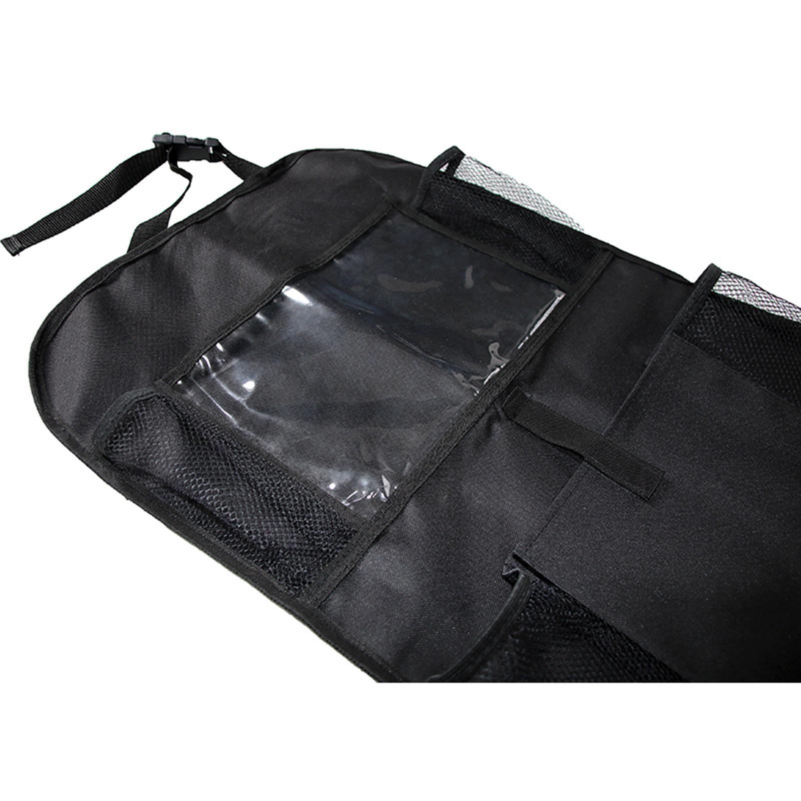 Car Back Seat Protector Organizer for Traveling Black Scratch Resistant